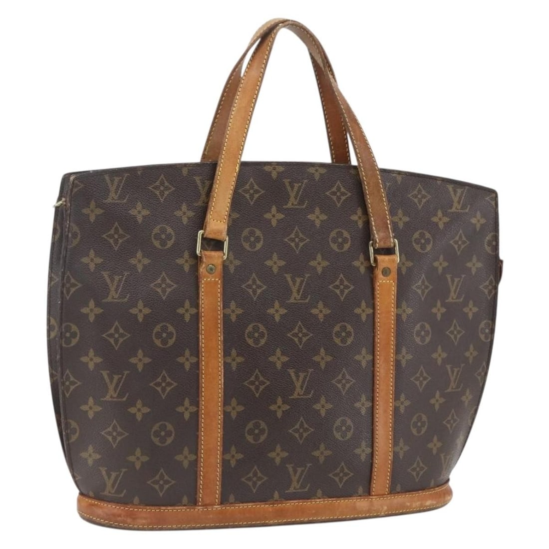 Louis Vuitton Babylone Monogram Canvas Tote Bag M51102 France: Louis Vuitton Babylone Monogram Canvas Tote Bag M51102 France This is a LOUIS VUITTON Monogram Babylone Tote Bag, model M51102, crafted from signature Monogram Canvas. The bag features a spacious main