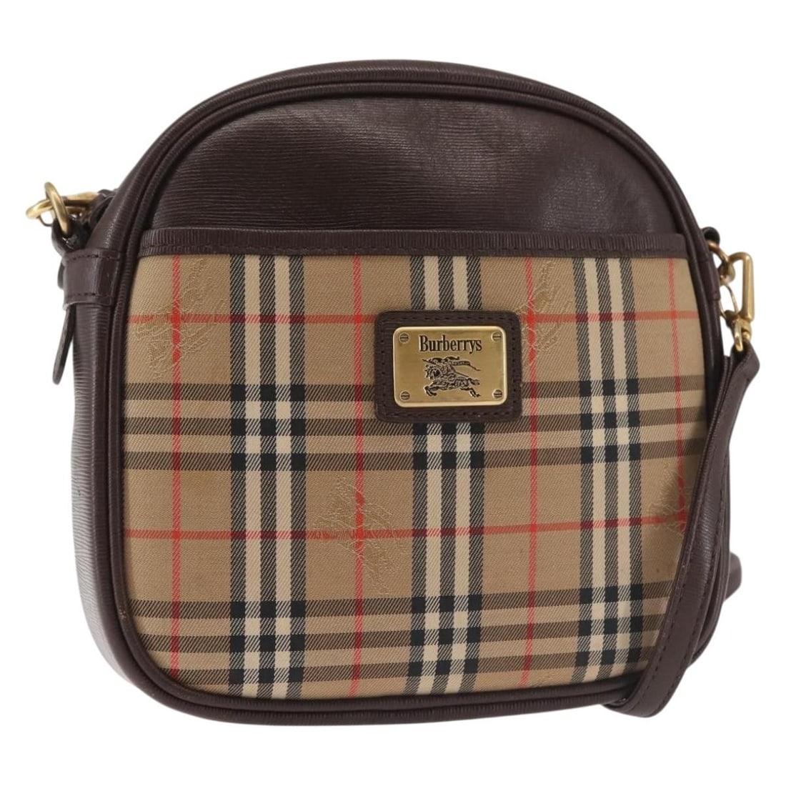 Burberrys Nova Check Beige Gold Canvas Shoulder Bag BA5837: Burberrys Nova Check Beige Gold Canvas Shoulder Bag BA5837 This Burberrys Nova Check Shoulder Bag is a stylish and functional accessory crafted from durable canvas in a chic beige and gold color combi