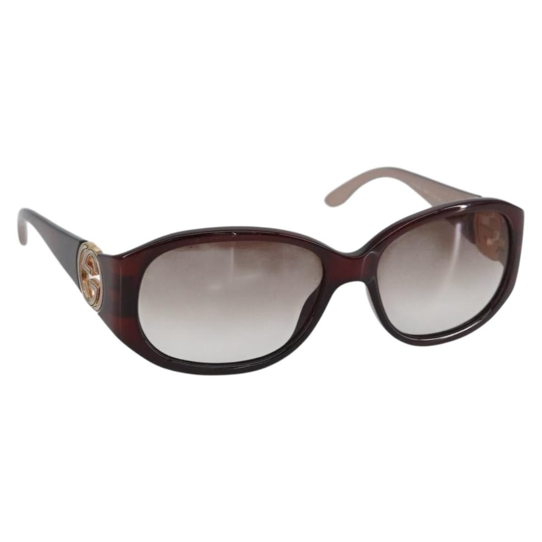 GUCCI GG3140 Interlocking Red Plastic Sunglasses with Case (1 of 13)