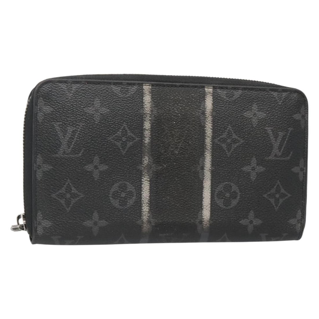 LOUIS VUITTON Monogram Eclipse Zippy Organizer M64645 LV Auth (1 of 18)