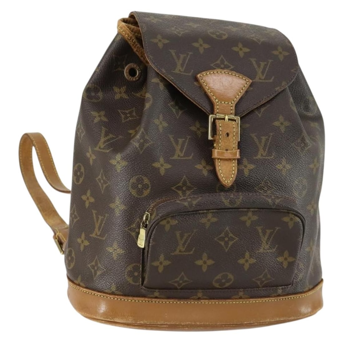 Louis Vuitton Montsouris MM Monogram Canvas Backpack M51136 France: Louis Vuitton Montsouris MM Monogram Canvas Backpack M51136 France This is a Louis Vuitton Montsouris MM backpack crafted from signature Monogram canvas. Made in France, it features a monogram exterio