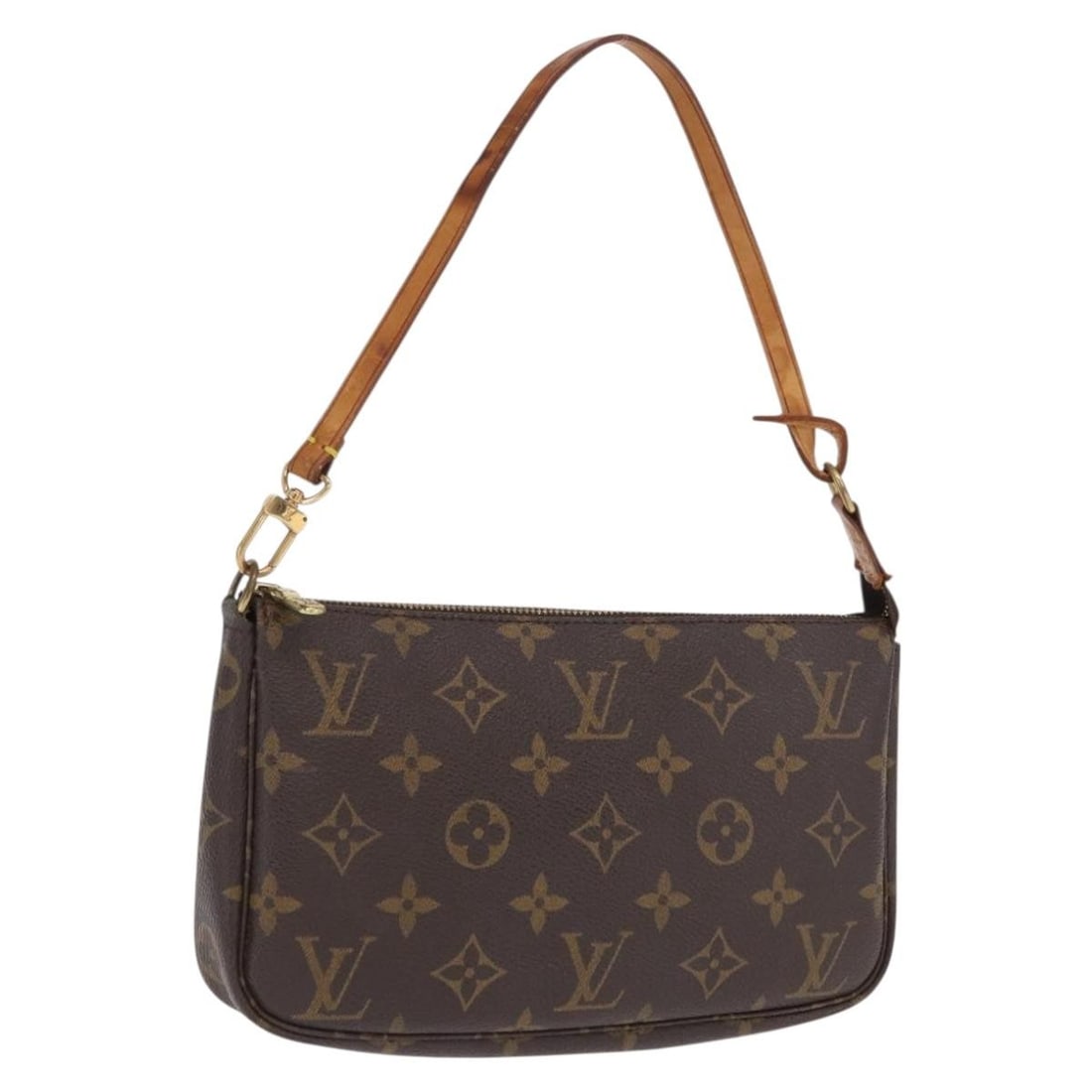 Monogram Canvas Pochette Accessoires Purse by Louis Vuitton M51980: Monogram Canvas Pochette Accessoires Purse by Louis Vuitton M51980 This is a Louis Vuitton Monogram Pochette Accessoires Pouch, model M51980. Crafted from iconic monogram canvas, this pouch features a