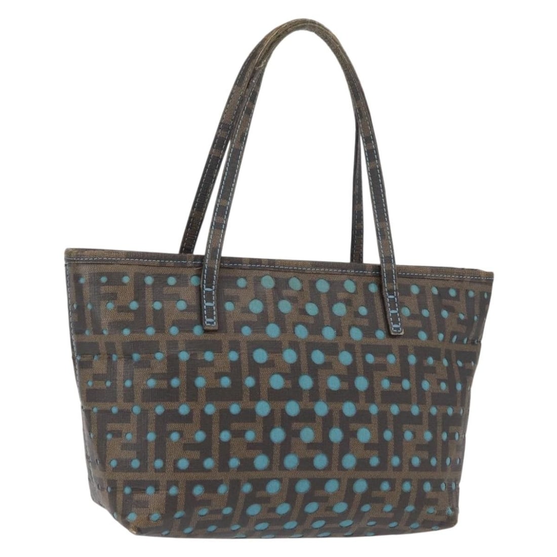 Fendi Zucca Canvas Black and Brown Italian Handbag: Fendi Zucca Canvas Black and Brown Italian Handbag This FENDI Zucca Canvas handbag features the iconic black and brown Zucca pattern. Crafted in Italy, it offers a compact and classic style with a sin