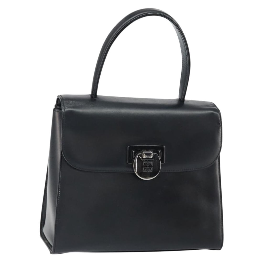 Givenchy Black Leather Handbag with Top Handles (1 of 18)