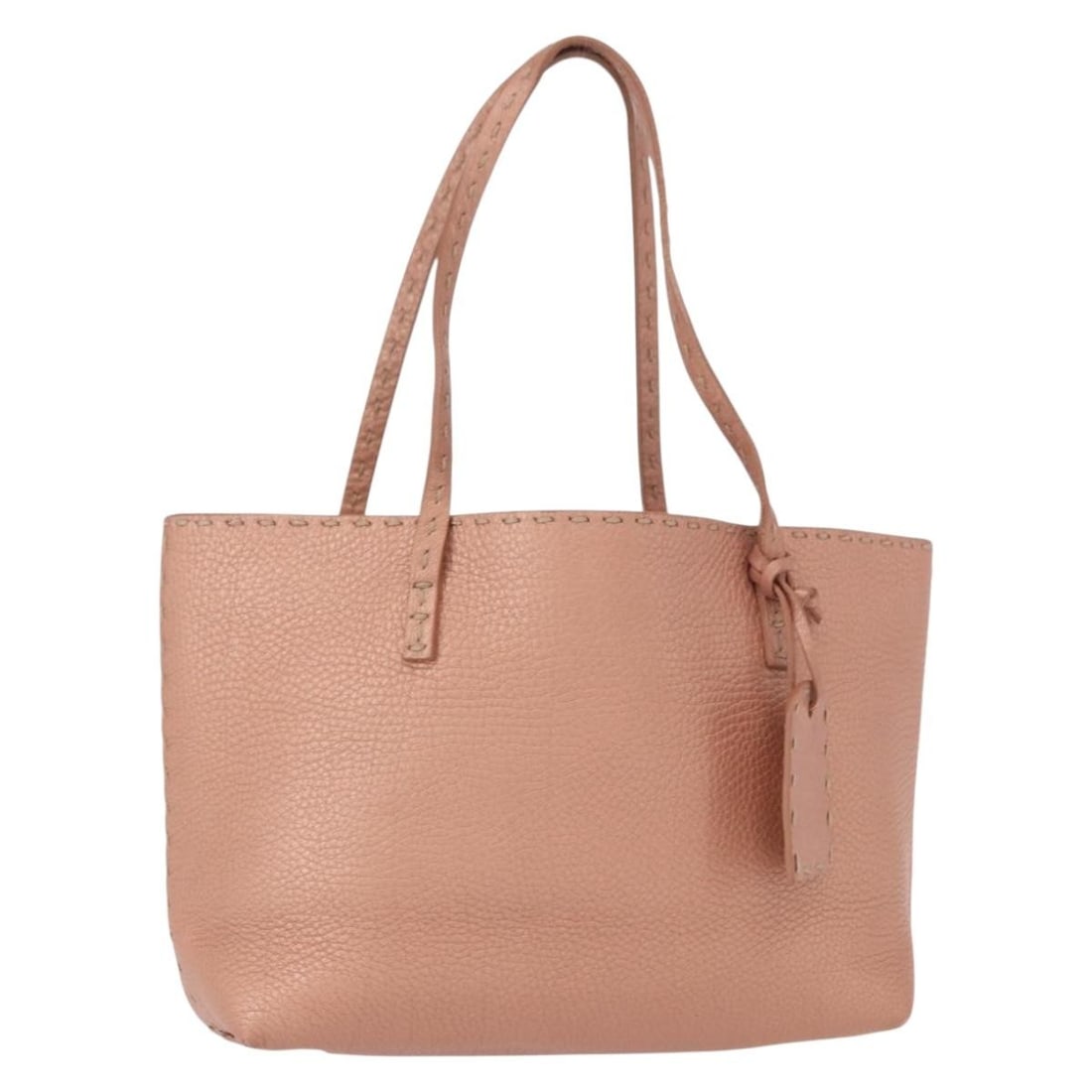 FENDI Selleria Mini Tote Bag Beige Leather Silver Auth Italy: FENDI Selleria Mini Tote Bag Beige Leather Silver Auth Italy This FENDI Selleria Mini Tote Bag is a stylish accessory crafted from premium leather in a chic beige and silver color combination. Made in