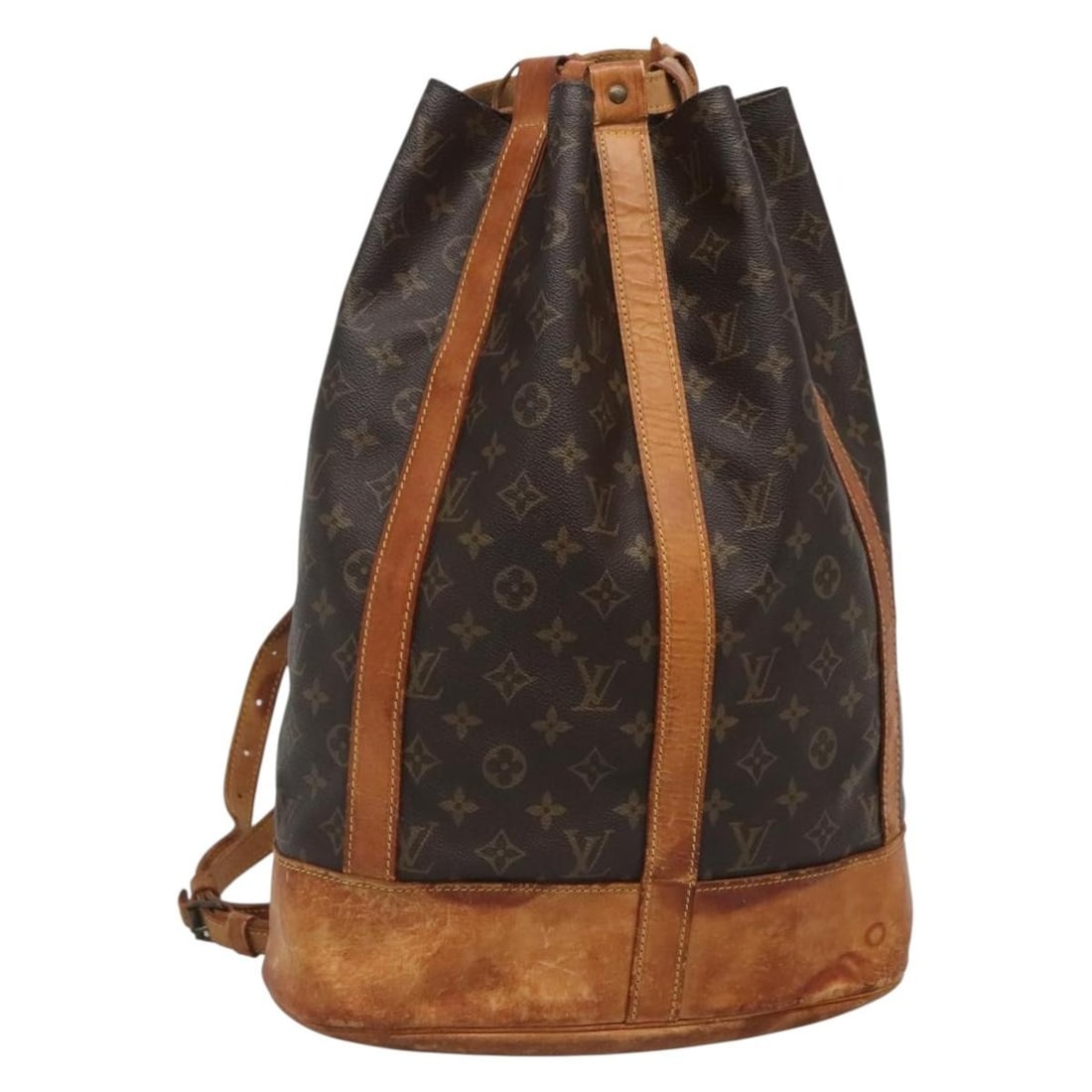 LOUIS VUITTON Monogram Randonnee GM Shoulder Bag M42244 Authentic (1 of 18)