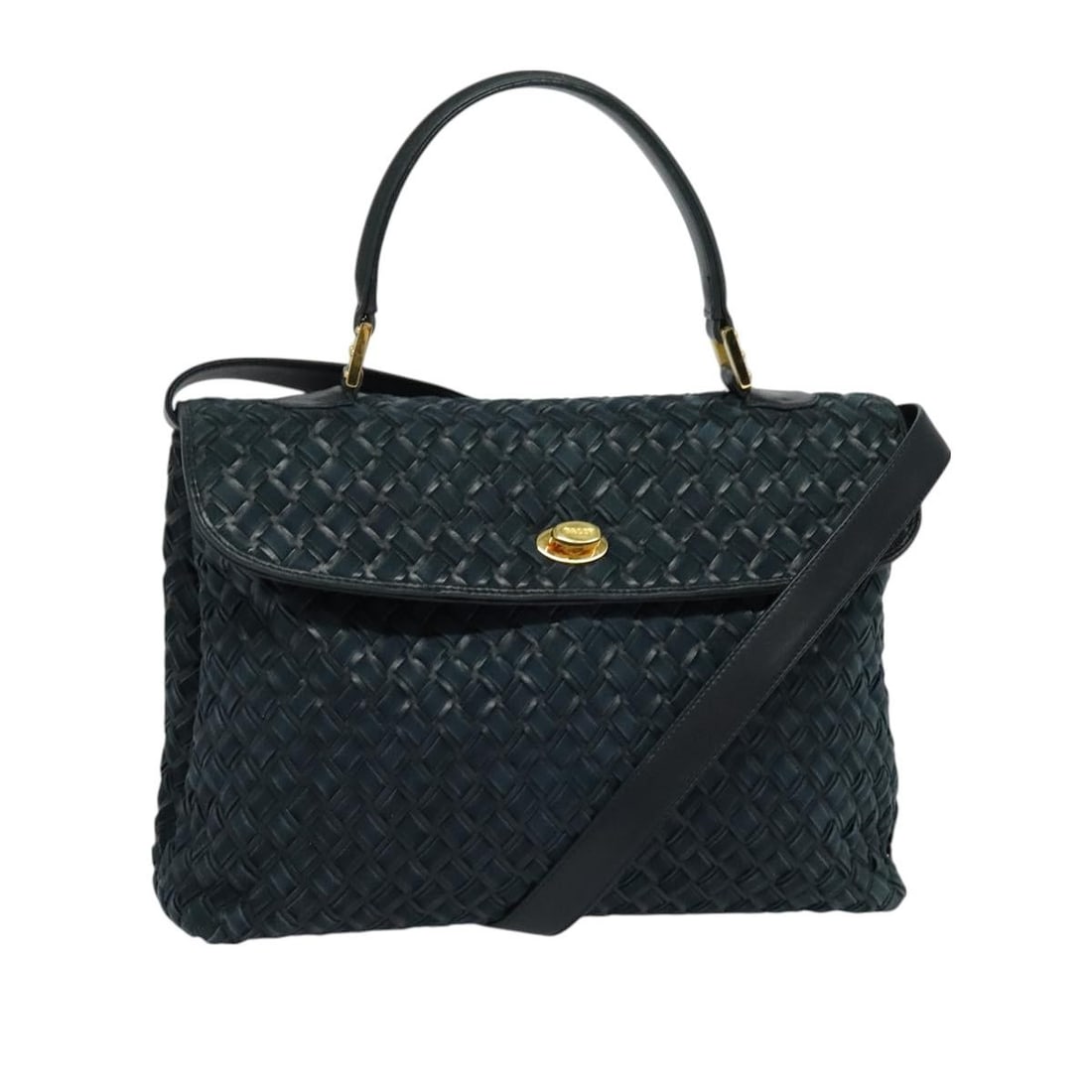 BALLY Suede Hand Bag Blue Gold 2-Way Authentic Made in Italy: BALLY Suede Hand Bag Blue Gold 2-Way Authentic Made in Italy This BALLY Hand Bag is a stylish accessory crafted from high-quality suede in an elegant blue and gold color combination. The bag features