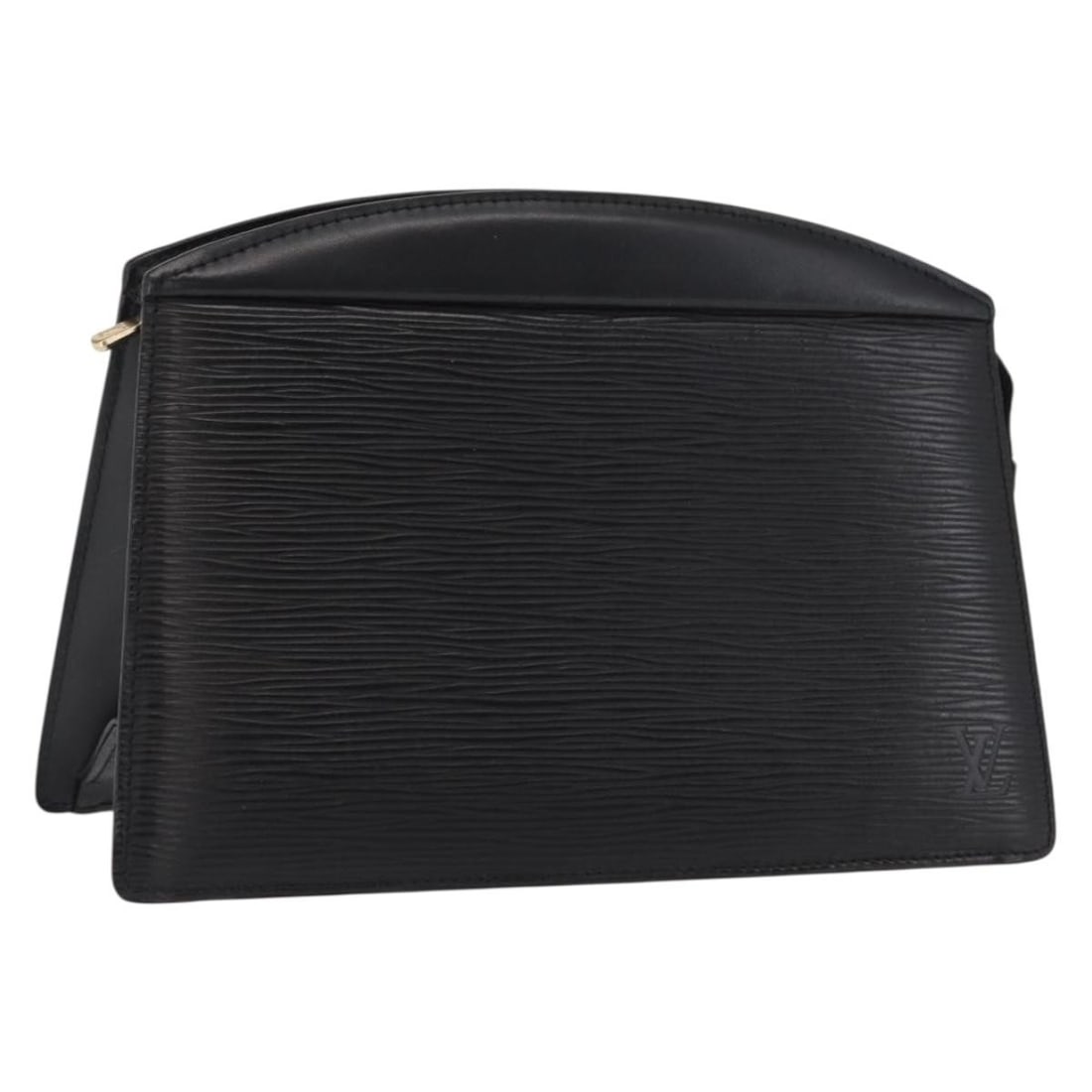 Louis Vuitton Epi Leather Black Trousse Crete Pouch Bag M48402: Louis Vuitton Epi Leather Black Trousse Crete Pouch Bag M48402 This is a Louis Vuitton Epi Trousse Crete Pouch in black, crafted from durable Epi leather. The pouch features a zippered closure and is