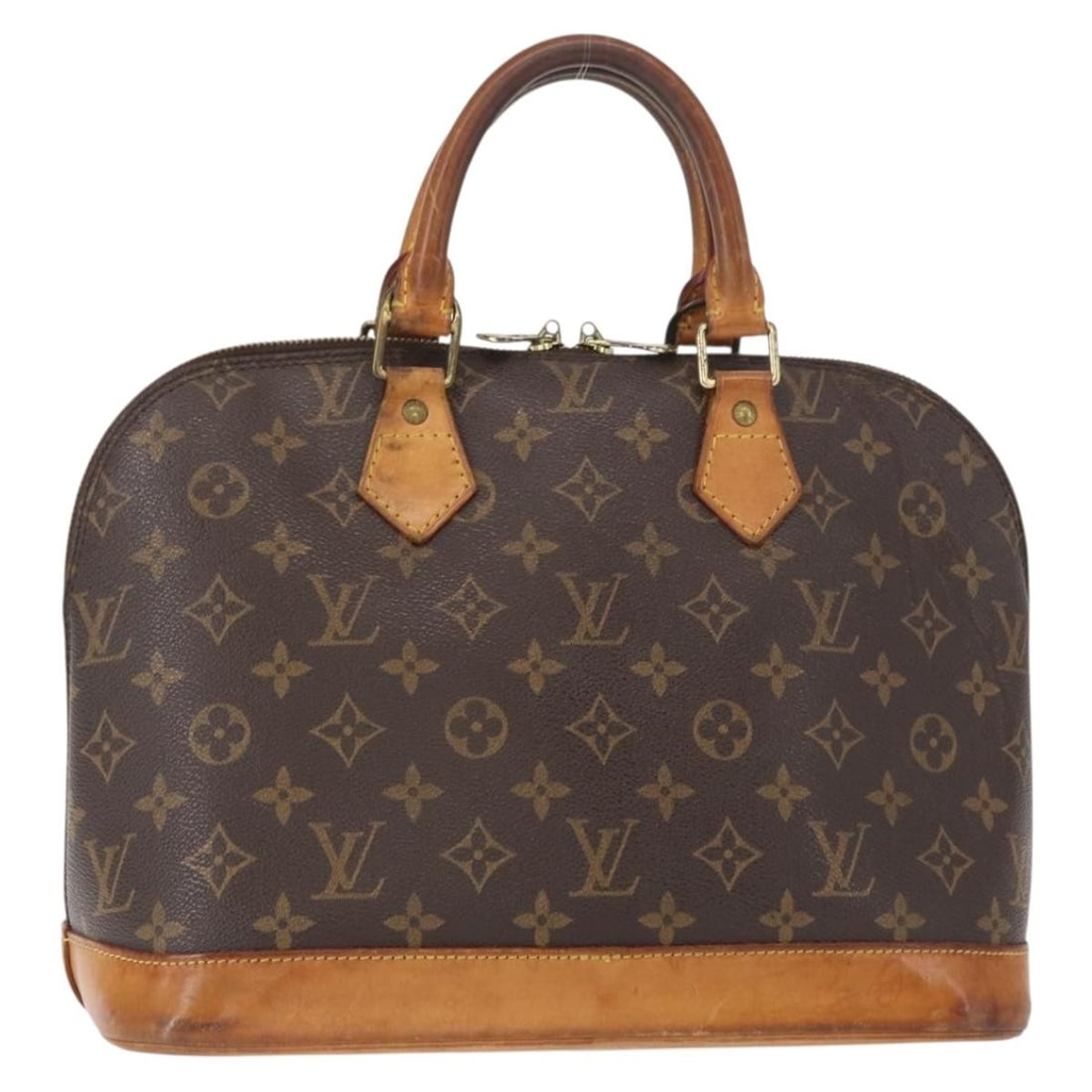 LOUIS VUITTON Monogram Alma Hand Bag M51130 LV Auth France: LOUIS VUITTON Monogram Alma Hand Bag M51130 LV Auth France The LOUIS VUITTON Monogram Alma Hand Bag (Model M51130) is a sophisticated accessory crafted from iconic Monogram Canvas, showcasing the bran