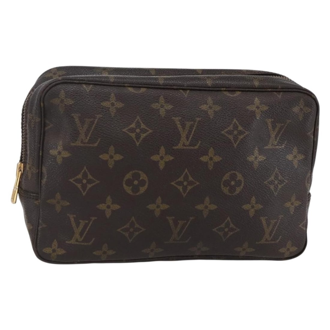 LOUIS VUITTON Monogram Trousse Toilette 23 Clutch Bag M47524 Auth: LOUIS VUITTON Monogram Trousse Toilette 23 Clutch Bag M47524 Auth Introducing the LOUIS VUITTON Monogram Trousse Toilette 23 Clutch Bag, a stylish and versatile accessory crafted from durable Monogram