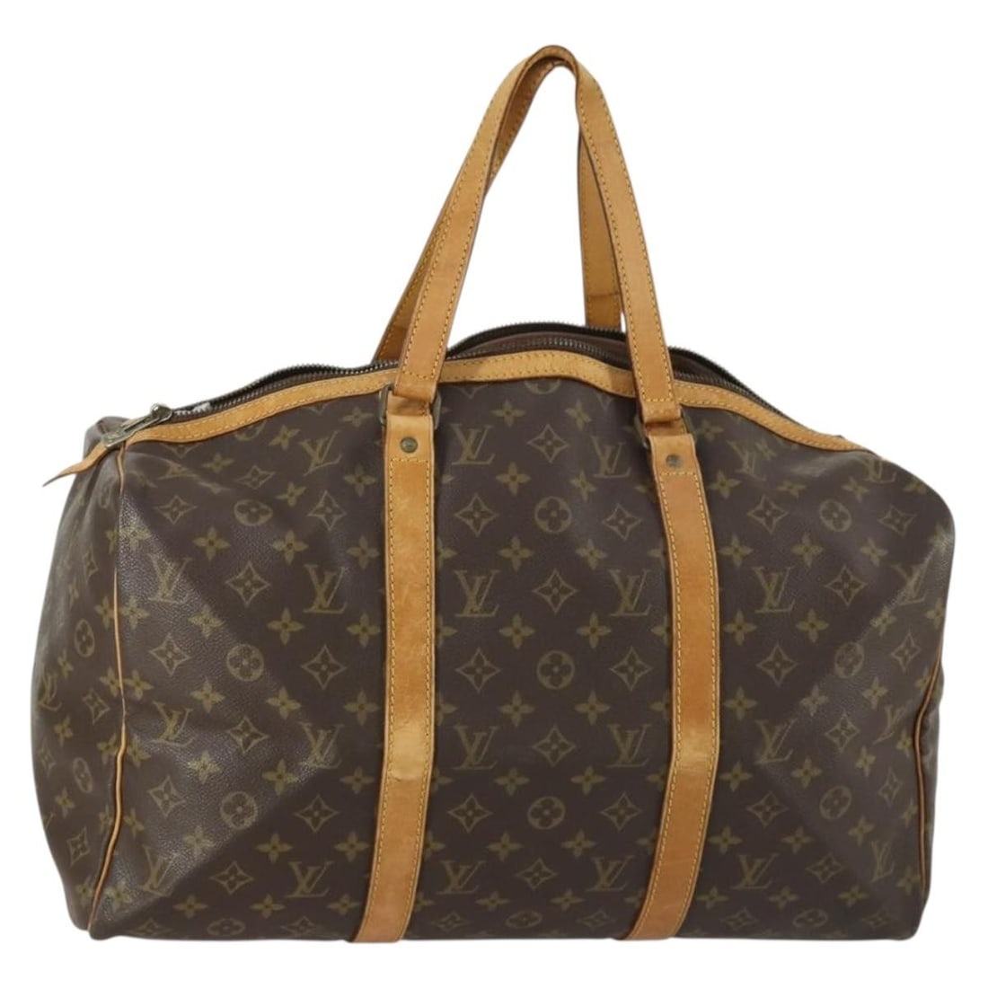 Louis Vuitton Sac Souple 45 Monogram Canvas Boston Bag M41624 France: Louis Vuitton Sac Souple 45 Monogram Canvas Boston Bag M41624 France This is a Louis Vuitton Monogram Sac Souple 45 Boston Bag, crafted from signature monogram canvas. The bag is manufactured in Franc