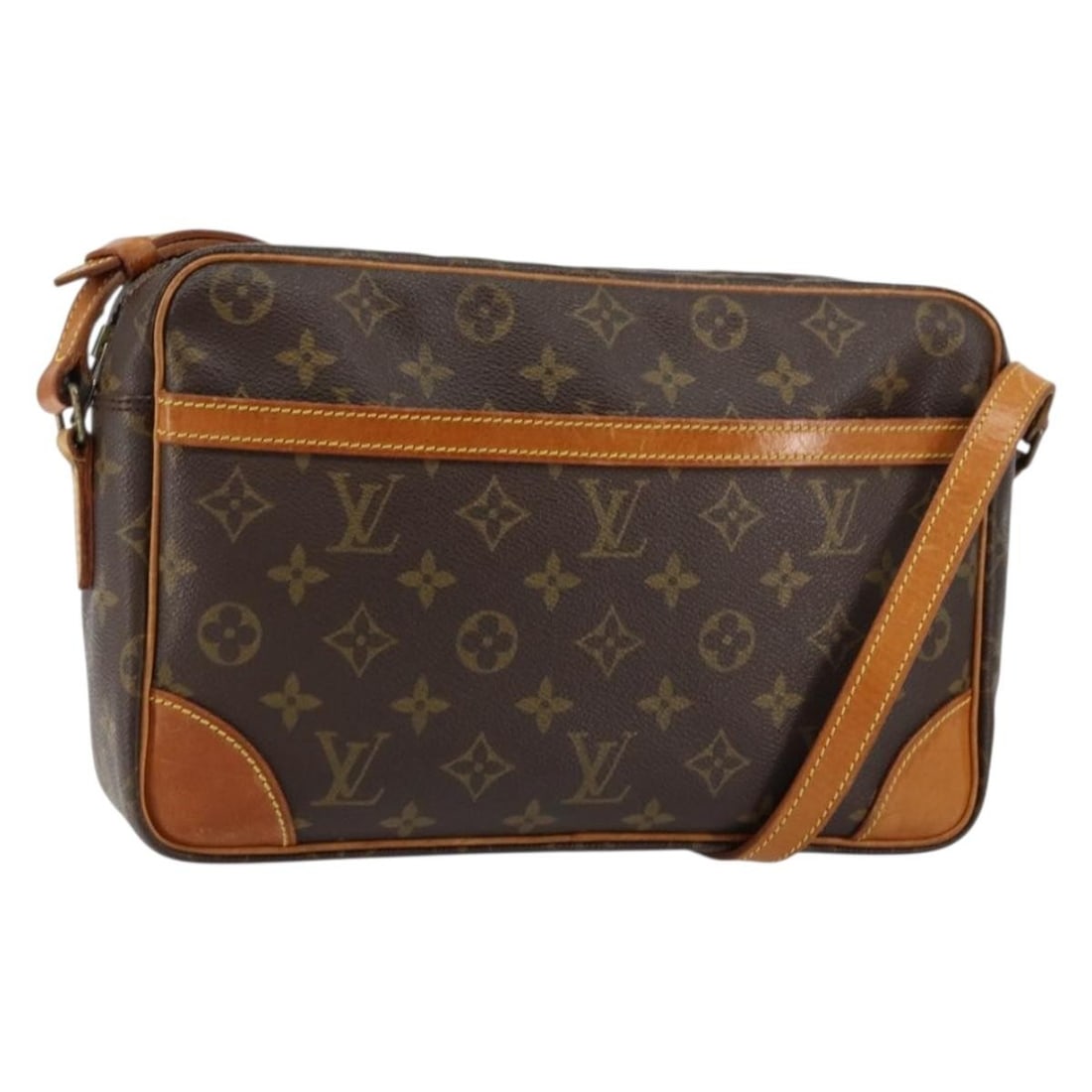 LOUIS VUITTON Monogram Trocadero 30 Shoulder Bag M51272 Auth (1 of 18)