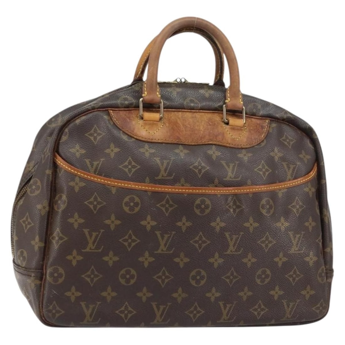 LOUIS VUITTON Monogram Deauville Hand Bag M47270 Auth VI0925 (1 of 18)