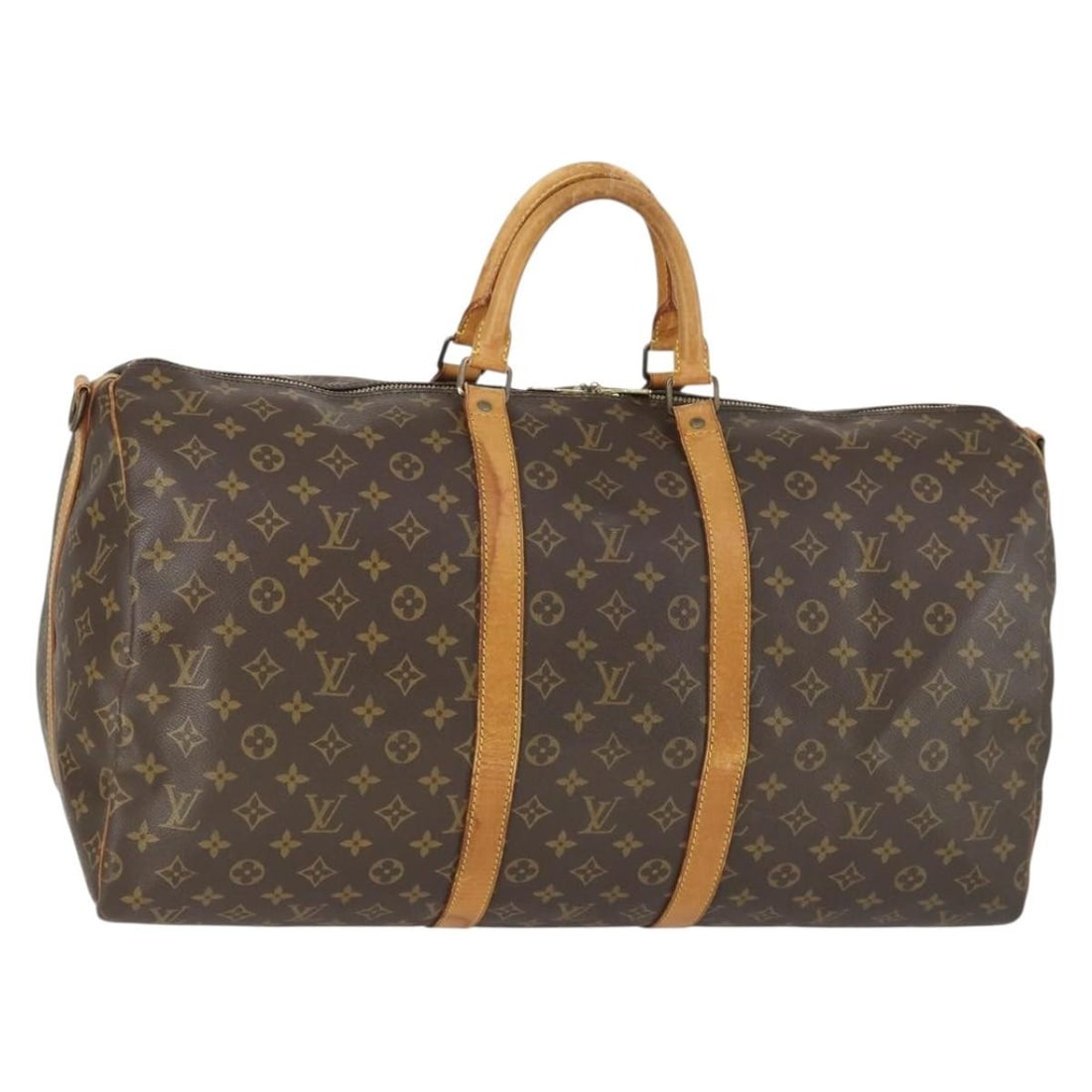 Louis Vuitton Keepall Bandouliere 55 Monogram Canvas Boston Travel Bag M41414 (1 of 18)