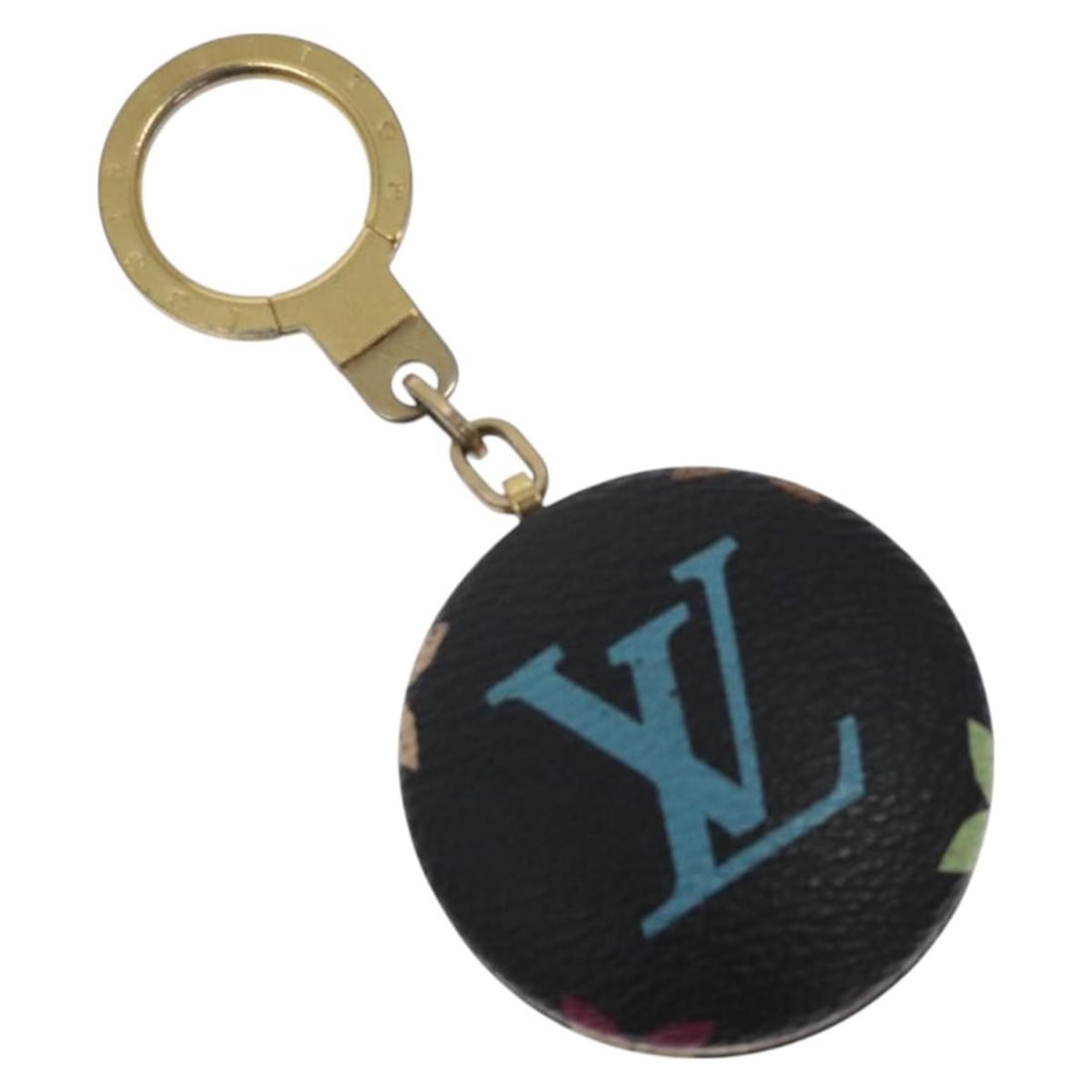 LOUIS VUITTON Monogram Multicolor Astropill Key Holder Black M51912 Auth: LOUIS VUITTON Monogram Multicolor Astropill Key Holder Black M51912 Auth This LOUIS VUITTON Monogram Multicolor Astropill Key Holder is a stylish and functional accessory crafted from durable Monogram