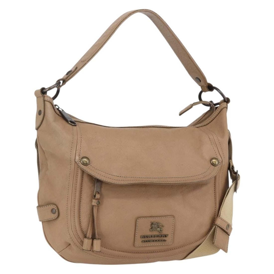 BURBERRY Blue Label Brown Leather 2way Hand Bag Auth: BURBERRY Blue Label Brown Leather 2way Hand Bag Auth This BURBERRY Blue Label Hand Bag is a stylish accessory crafted from high-quality leather in a warm brown hue. Designed for versatility, it featur