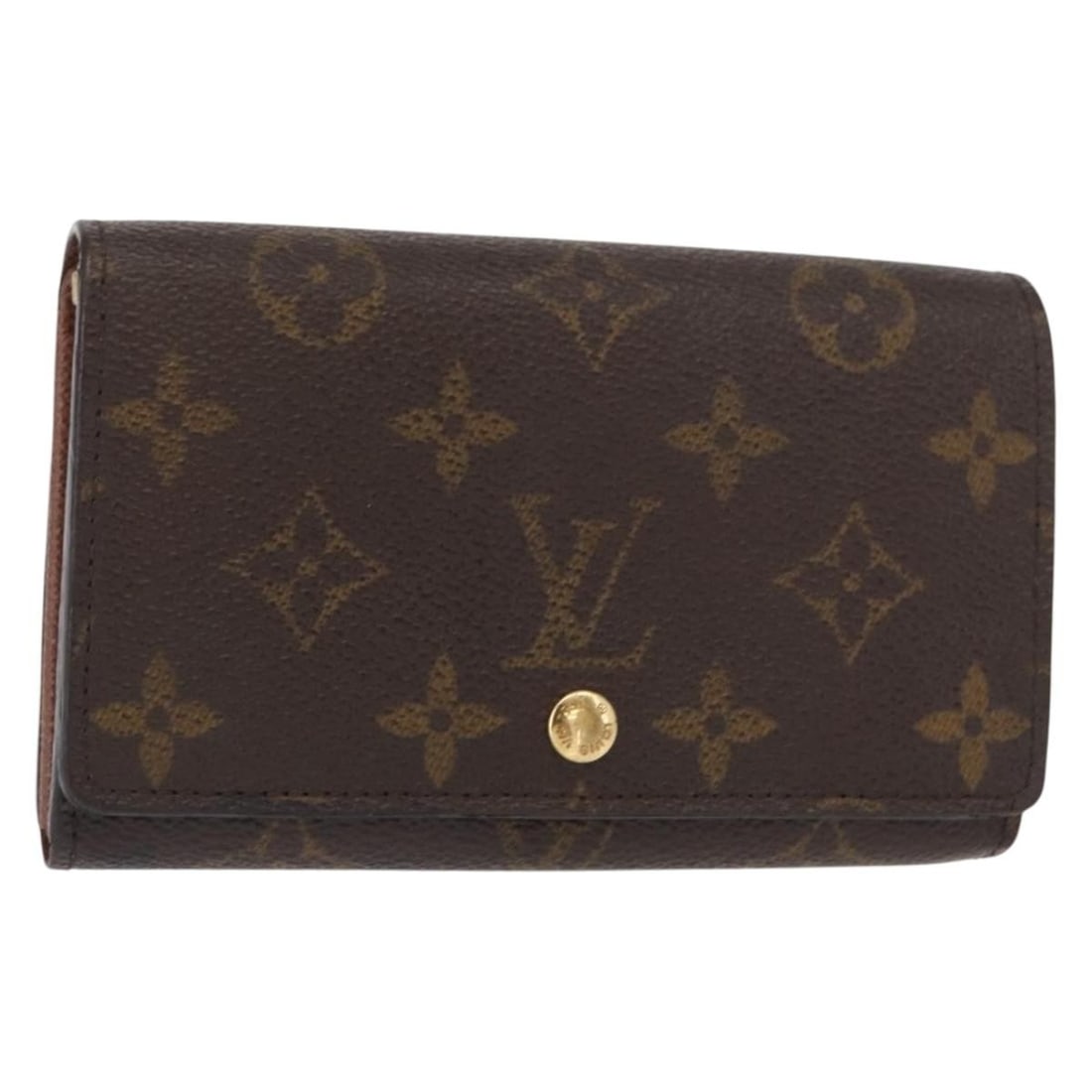 LOUIS VUITTON Monogram Portefeuille Tresol Wallet M61736 Spain Auth (1 of 18)