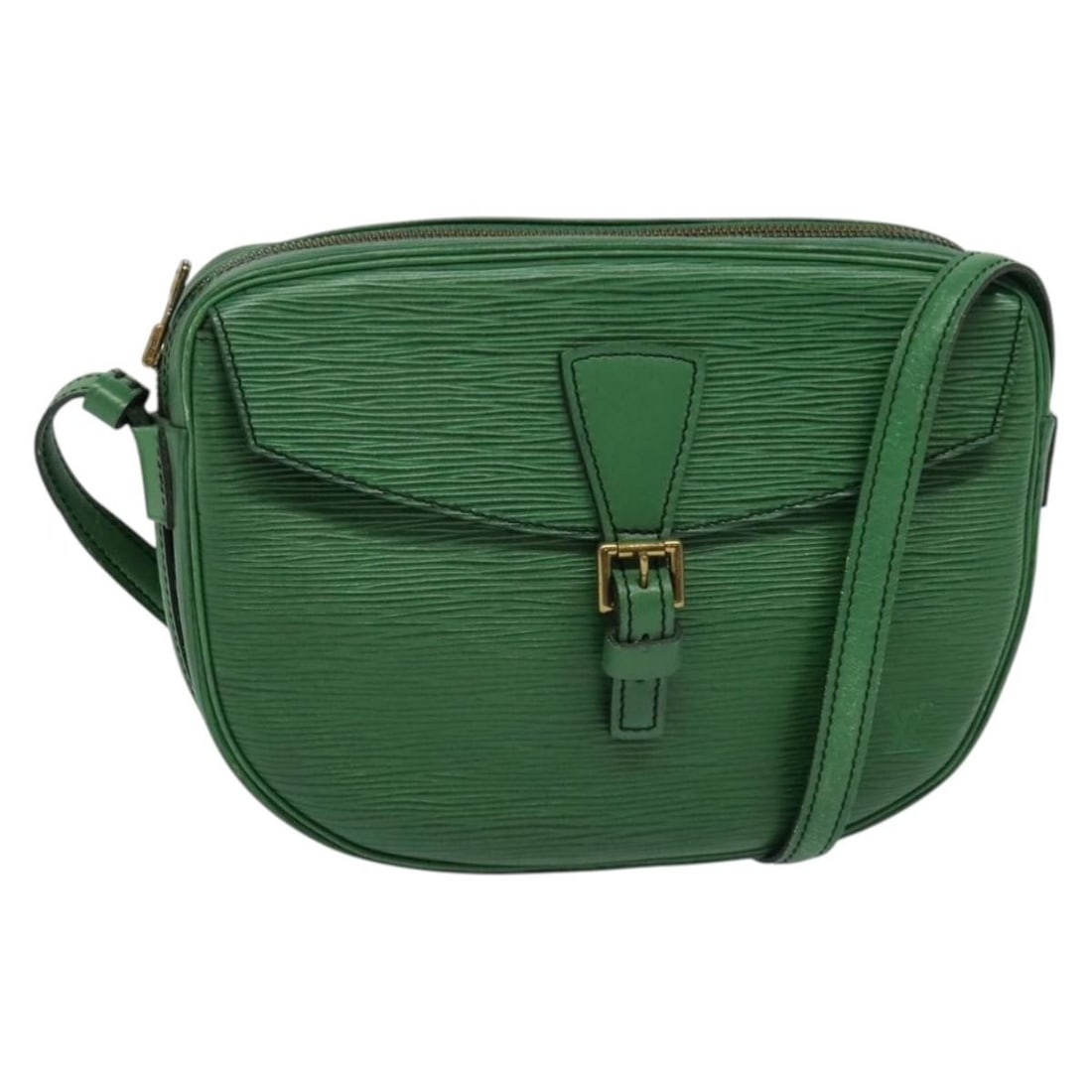 LOUIS VUITTON Epi Jeune Fille MM Green Shoulder Bag M52154 Auth (1 of 18)