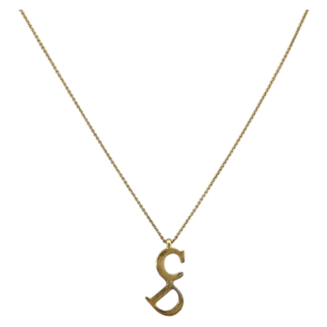 Christian Dior Gold Tone Chain Necklace Authentic 43cm: Christian Dior Gold Tone Chain Necklace Authentic 43cm Elevate your accessory collection with this striking Christian Dior Chain Necklace, expertly crafted from metal with a stunning gold tone finish.