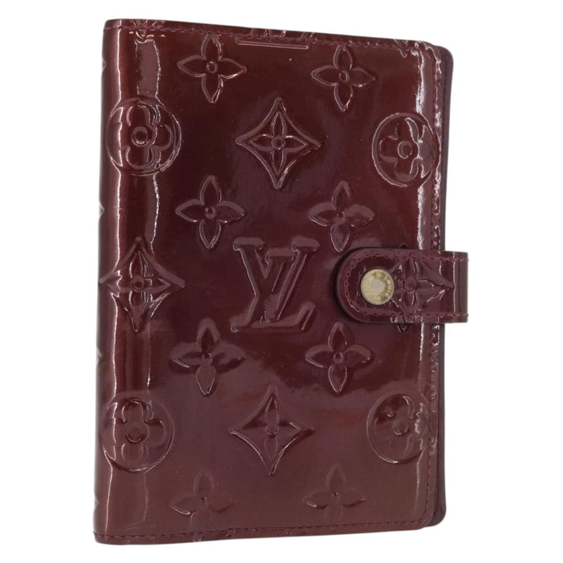 LOUIS VUITTON Amarante Vernis Agenda PM Day Planner Cover R21026 (1 of 18)