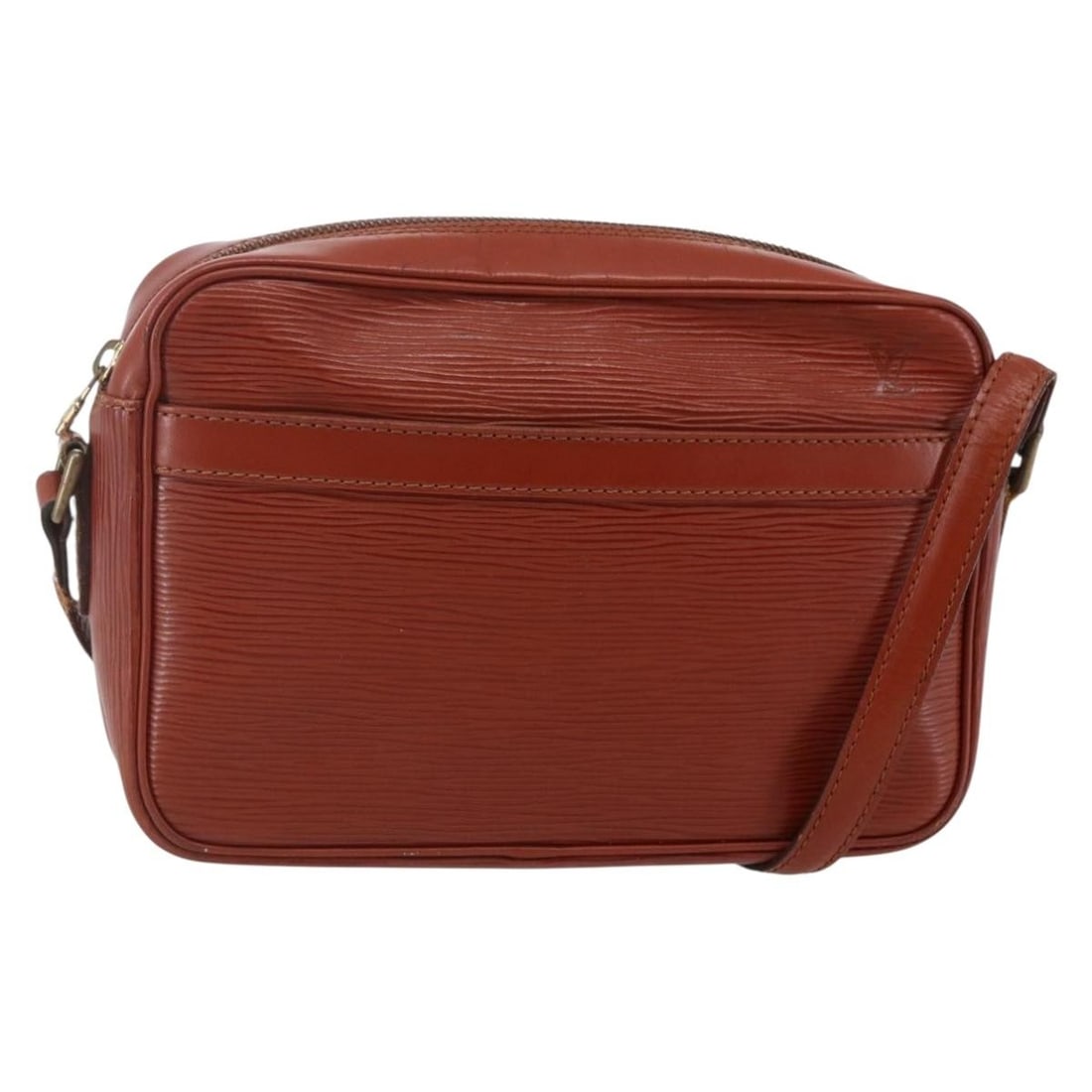 LOUIS VUITTON Epi Trocadero 24 Brown Shoulder Bag M52313 Auth (1 of 18)