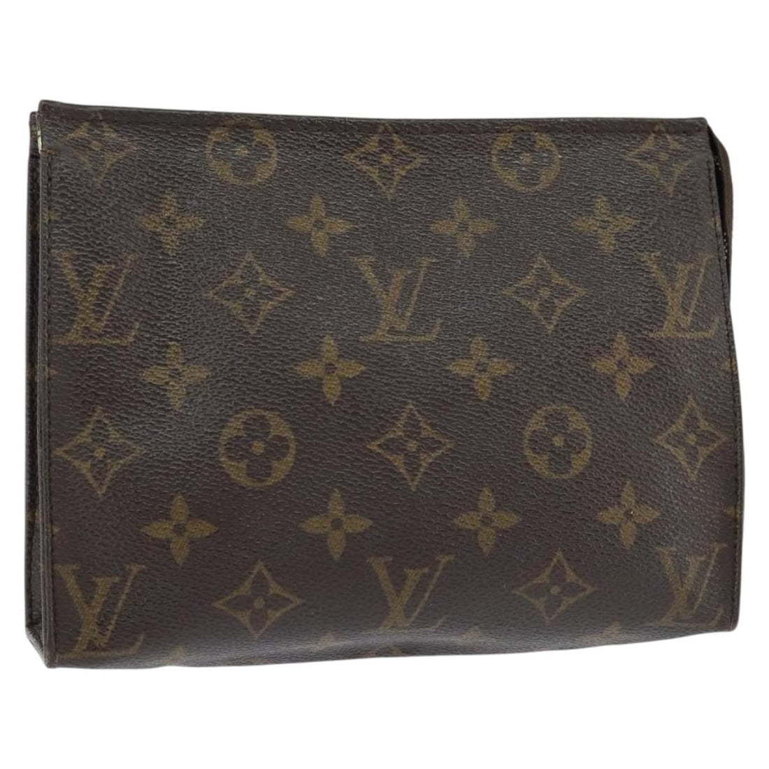 LOUIS VUITTON Monogram Poche Toilette 19 Pouch M47544 Auth (1 of 18)