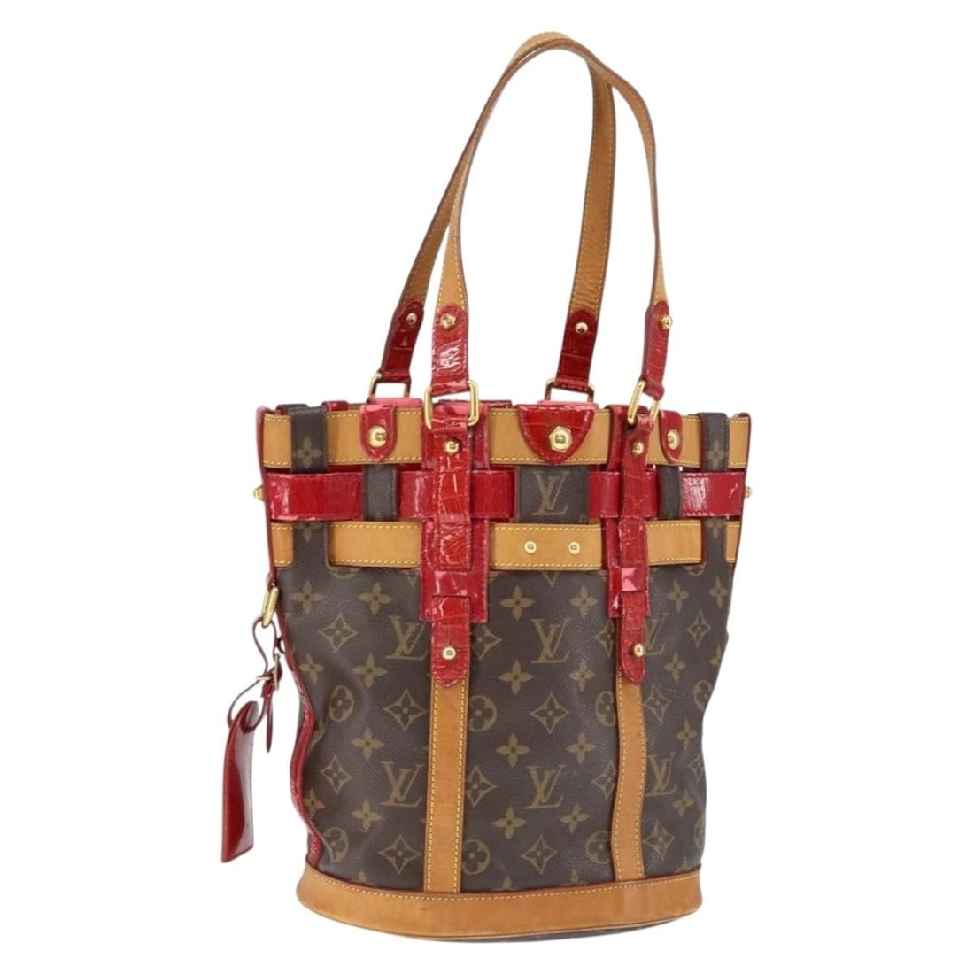 LOUIS VUITTON Monogram Ruby Neo Tote Bag M95613 Authenticated: LOUIS VUITTON Monogram Ruby Neo Tote Bag M95613 Authenticated Elevate your accessory collection with this authentic LOUIS VUITTON Monogram Ruby Neo Tote Bag (M95613). Crafted in France, this stylish t