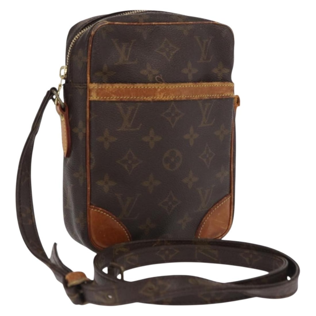 Louis Vuitton Danube Monogram Canvas Shoulder Bag M45266 (1 of 18)