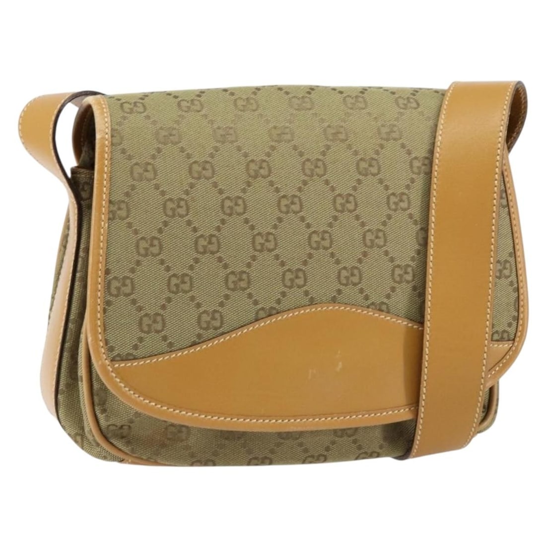 GUCCI GG Canvas Beige Gold Shoulder Bag Authentic Italy: GUCCI GG Canvas Beige Gold Shoulder Bag Authentic Italy This GUCCI GG Canvas Shoulder Bag combines luxury with everyday practicality. Crafted in Italy, it features a sophisticated beige and gold color