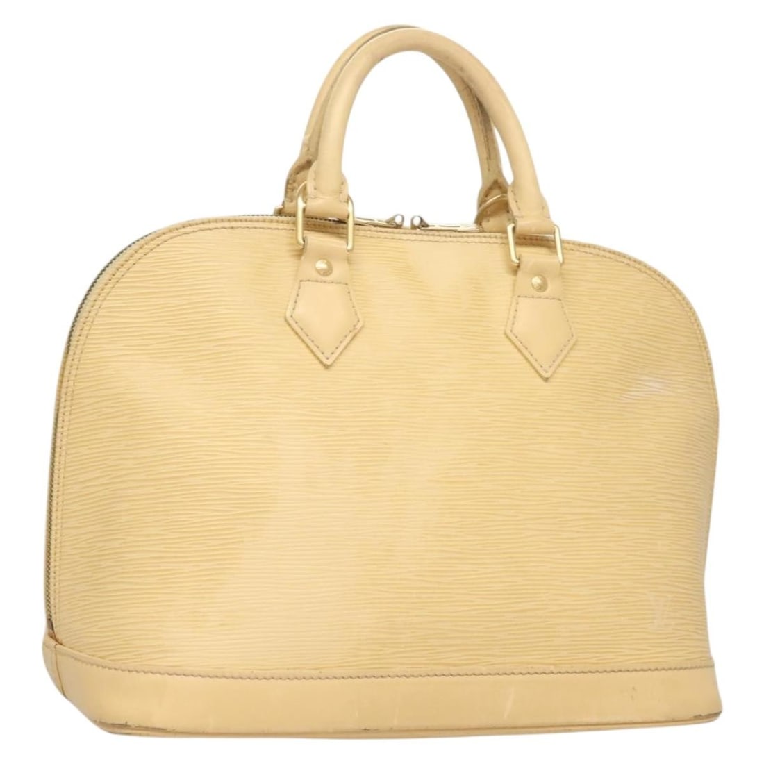Louis Vuitton Epi Alma Hand Bag Vanilla M5214A Authentic France (1 of 18)