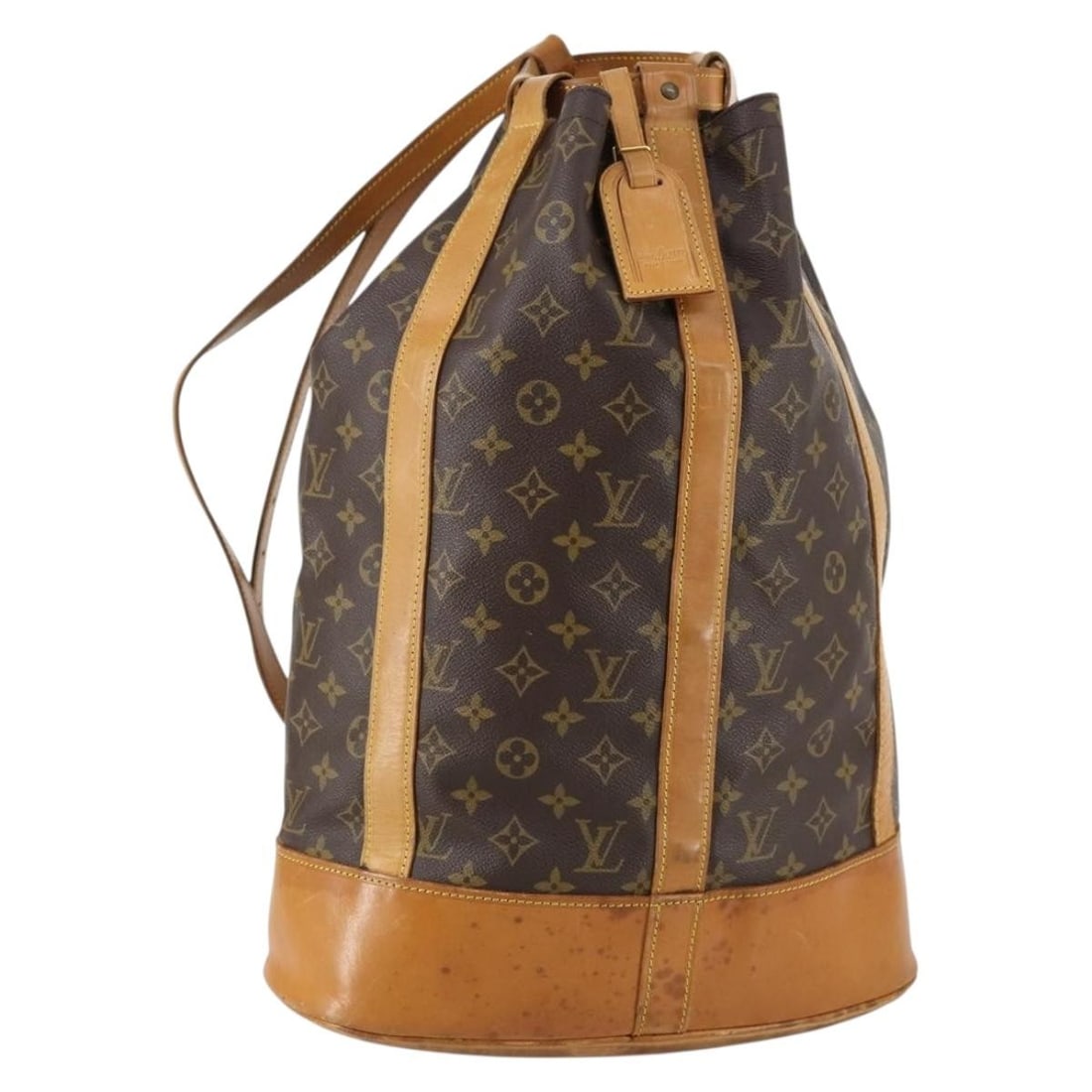 LOUIS VUITTON Monogram Randonnee GM Shoulder Bag M42244 Authentic (1 of 18)