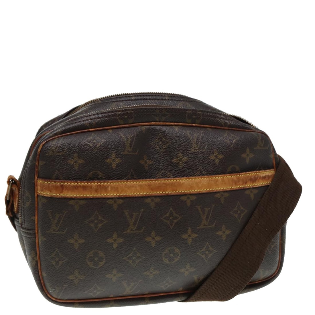 Louis Vuitton Reporter PM Monogram Canvas Shoulder Bag M45254 France (1 of 18)