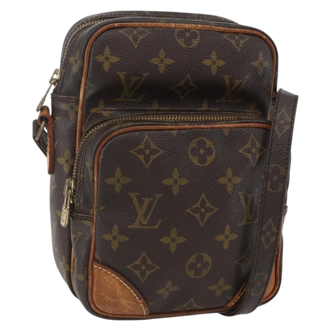 LOUIS VUITTON Monogram Amazon Shoulder Bag M45236 Auth France: LOUIS VUITTON Monogram Amazon Shoulder Bag M45236 Auth France This authentic Louis Vuitton Monogram Amazon Shoulder Bag (Model M45236) is a stylish accessory crafted from durable Monogram Canvas. Desi