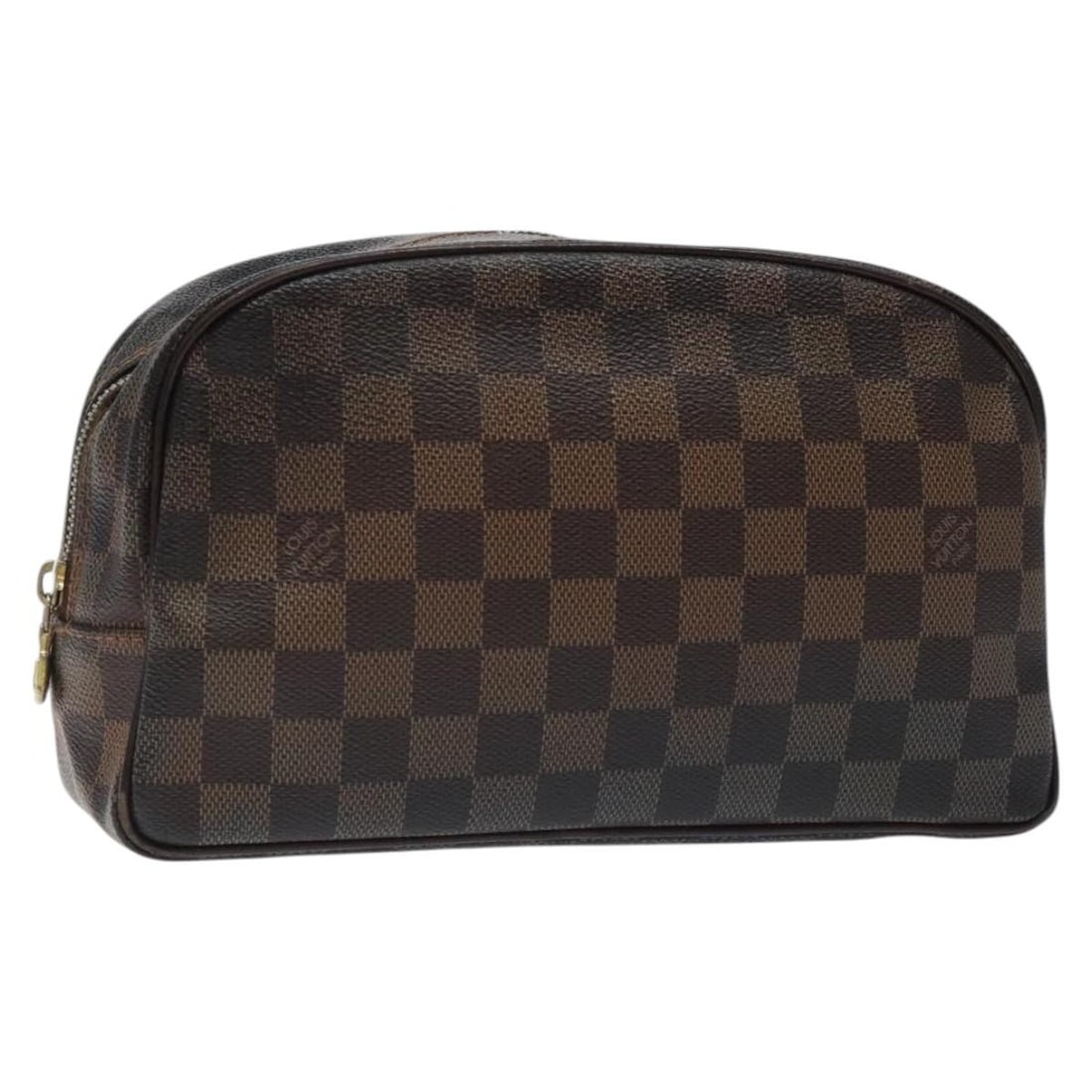 LOUIS VUITTON Damier Ebene Trousse Toilette 25 Clutch Bag N47624 Auth (1 of 18)