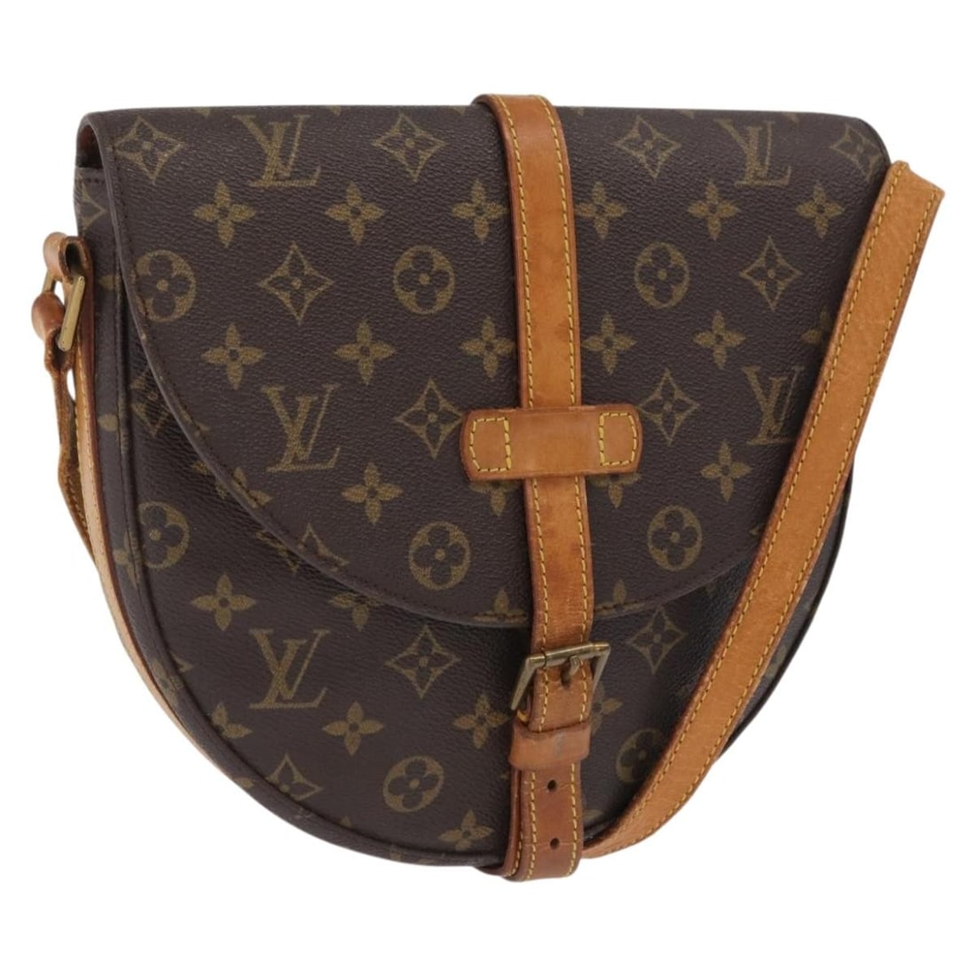 Monogram Canvas Chantilly GM Shoulder Bag by Louis Vuitton M51232: Monogram Canvas Chantilly GM Shoulder Bag by Louis Vuitton M51232 This is a Louis Vuitton Monogram Chantilly GM shoulder bag crafted from signature monogram canvas. The bag features an adjustable shou