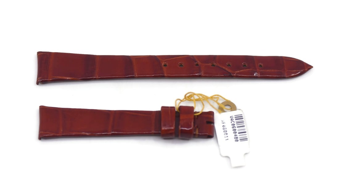 Vacheron Constantin 13mm Brown Leather Watch Strap Authentic: Vacheron Constantin 13mm Brown Leather Watch Strap Authentic This Vacheron Constantin brown leather strap is a perfect accessory for your wristwatch. Crafted from high-quality leather, this strap offe