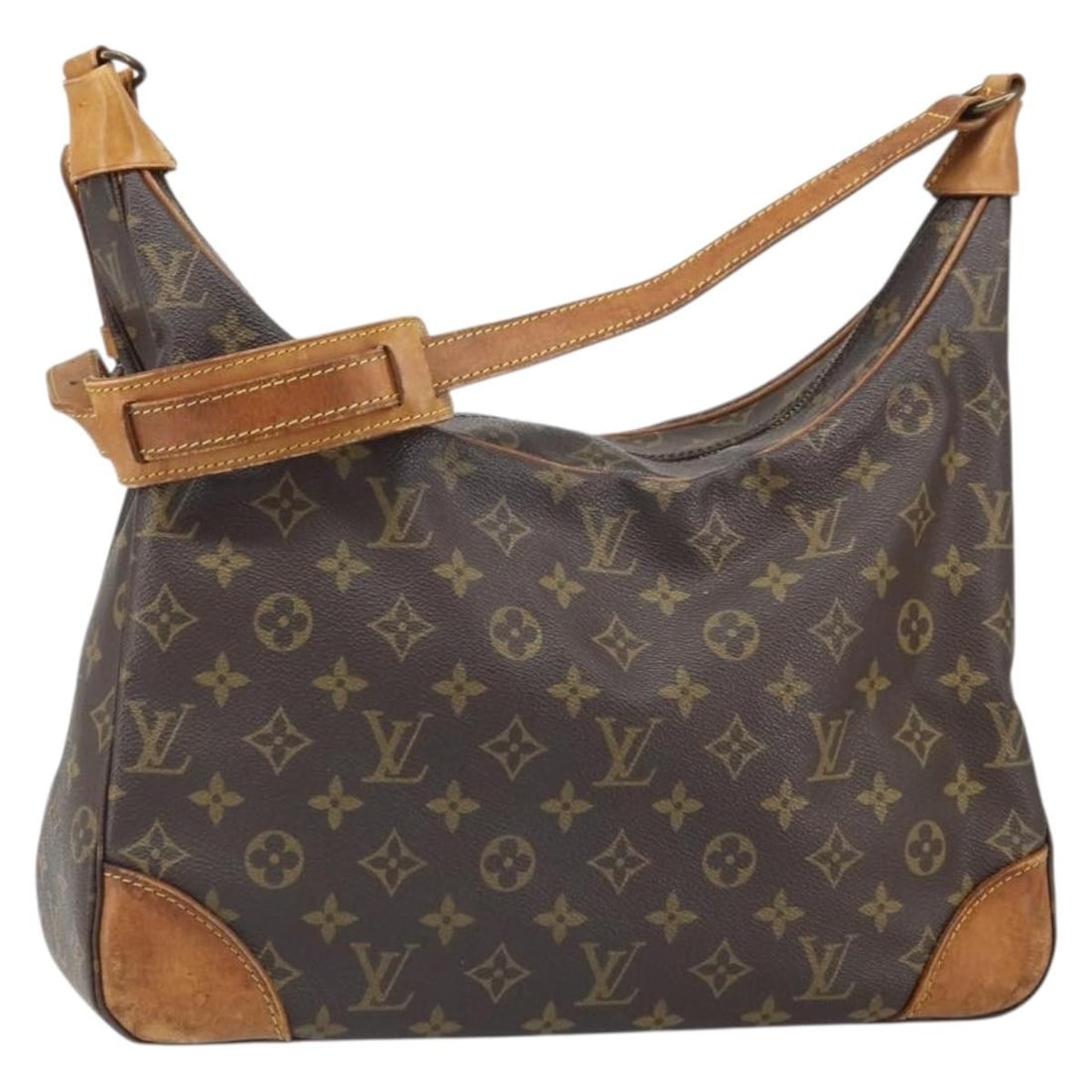 Boulogne 35 Monogram Canvas Shoulder Bag by Louis Vuitton M51260: Boulogne 35 Monogram Canvas Shoulder Bag by Louis Vuitton M51260 This Louis Vuitton Monogram Boulogne 35 shoulder bag features the iconic Monogram Canvas and offers a spacious interior for daily essen