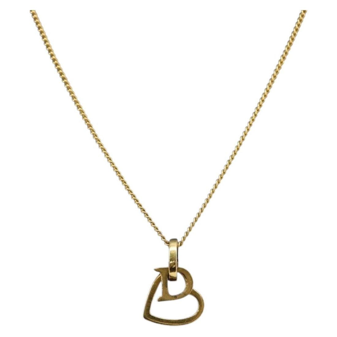 Christian Dior Gold Metal Necklace Authenticated SW1622: Christian Dior Gold Metal Necklace Authenticated SW1622 This stunning Christian Dior necklace showcases a luxurious gold-tone metal design, perfect for elevating any outfit. With a total length of app