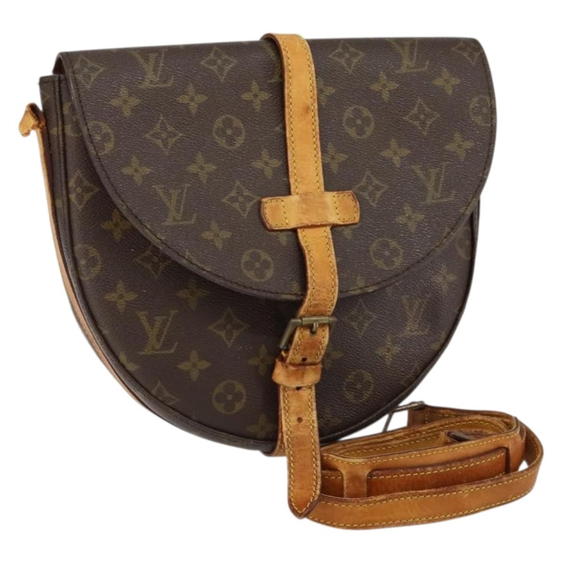 LOUIS VUITTON Monogram Chantilly GM Shoulder Bag M51232 Auth France (1 of 18)