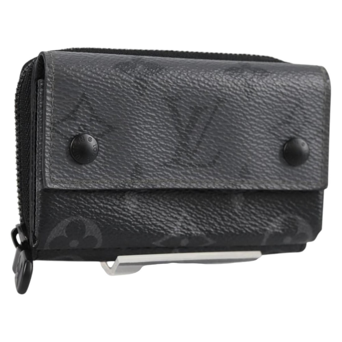 LOUIS VUITTON Eclipse Reverse Zippy Organizer Wallet M82771 Italy (1 of 18)