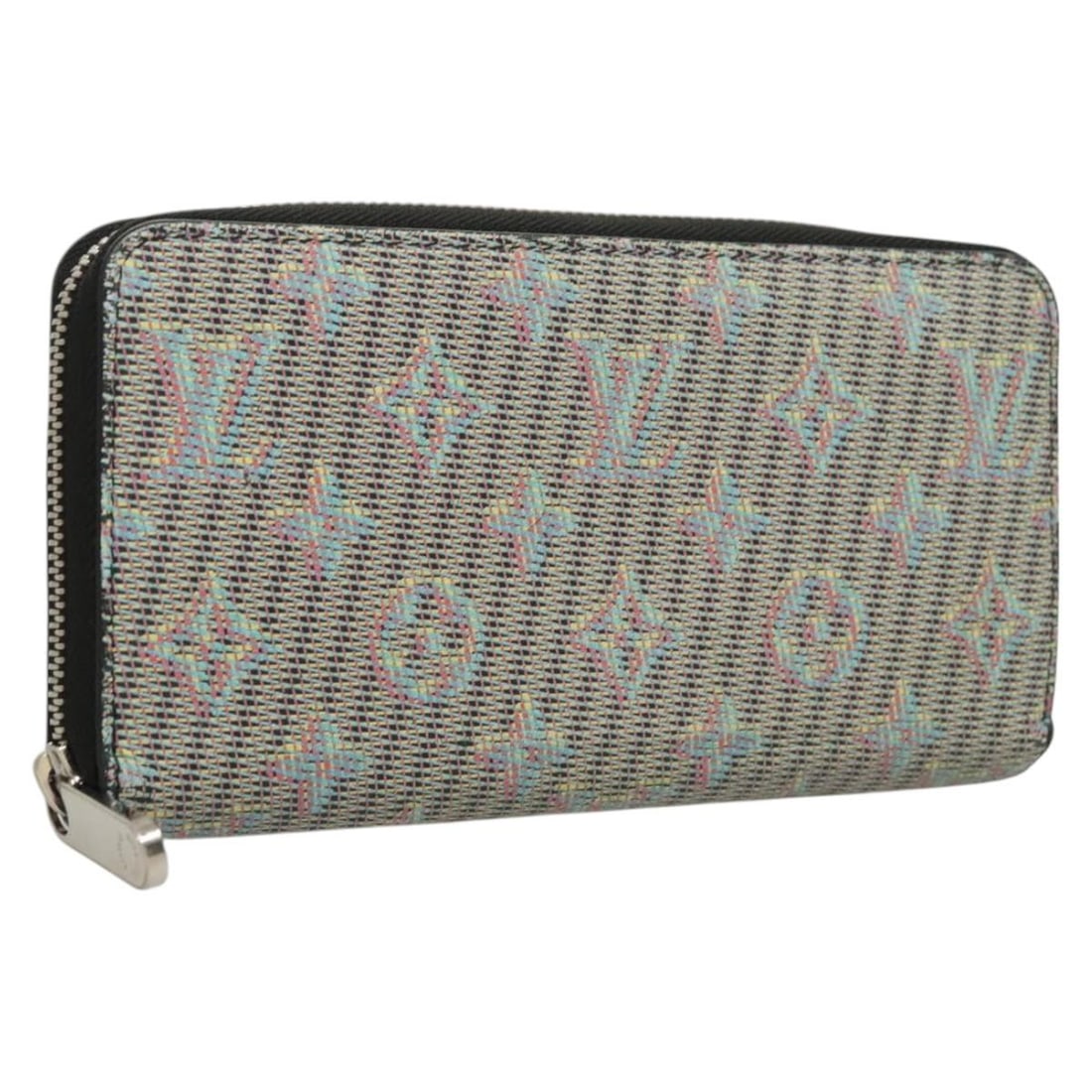 LOUIS VUITTON Monogram LV Pop Zippy Wallet Blue M68662 Auth: LOUIS VUITTON Monogram LV Pop Zippy Wallet Blue M68662 Auth Introducing the LOUIS VUITTON Monogram LV Pop Zippy Wallet, a stylish accessory that combines luxury with functionality. This wallet is craf