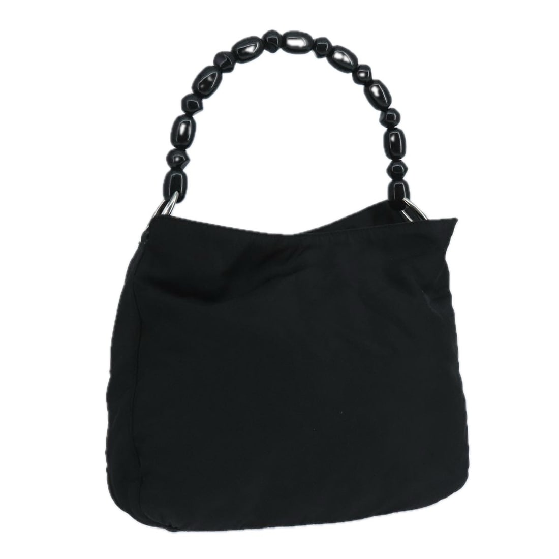 Christian Dior Maris Pearl Black Leather Hand Bag Silver Auth RU 0919: Christian Dior Maris Pearl Black Leather Hand Bag Silver Auth RU 0919 Introducing the Christian Dior Maris Pearl Hand Bag, a luxurious accessory crafted in Italy from premium leather. This stylish han