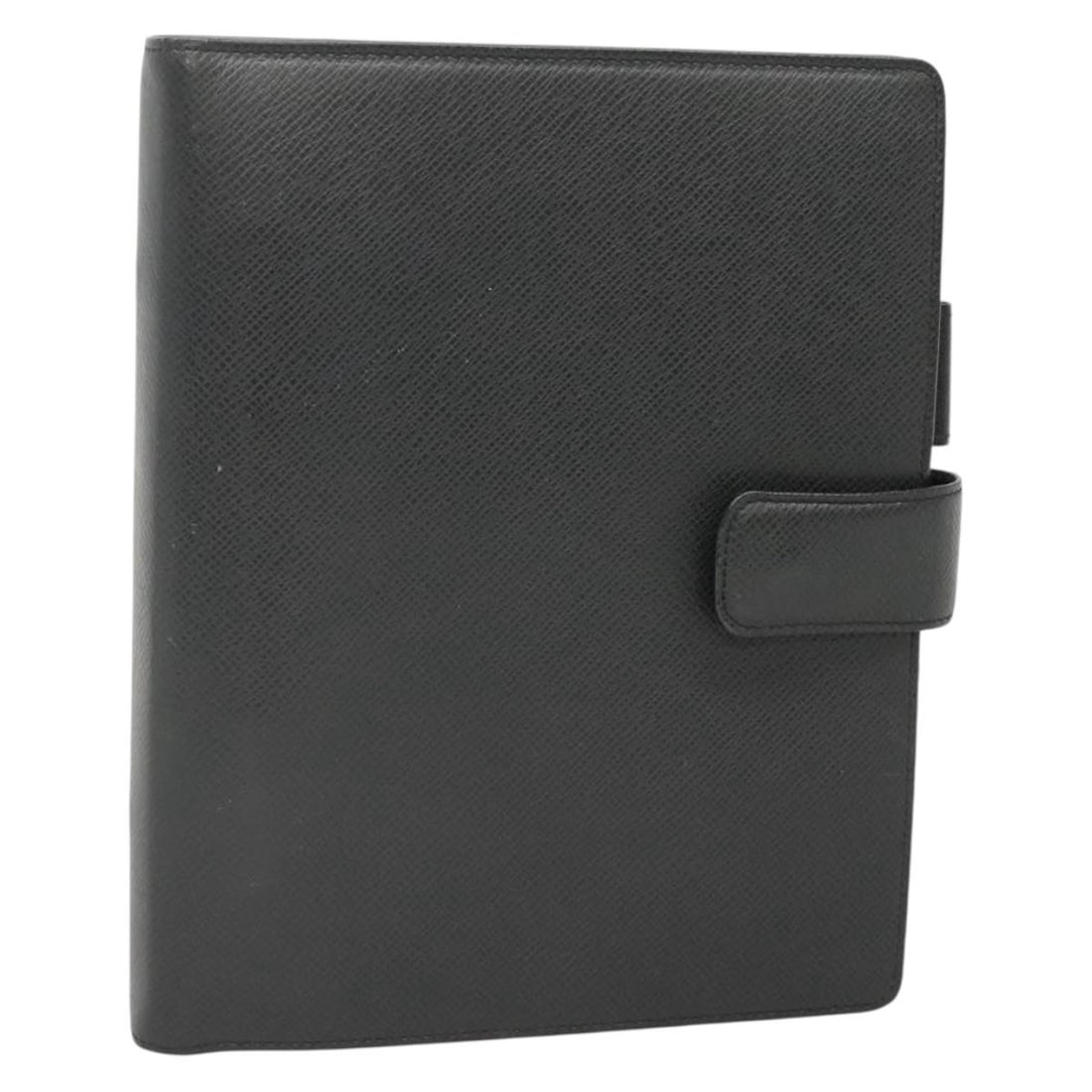 Black Taiga Leather Agenda GM Day Planner Cover R20232 by Louis Vuitton (1 of 18)