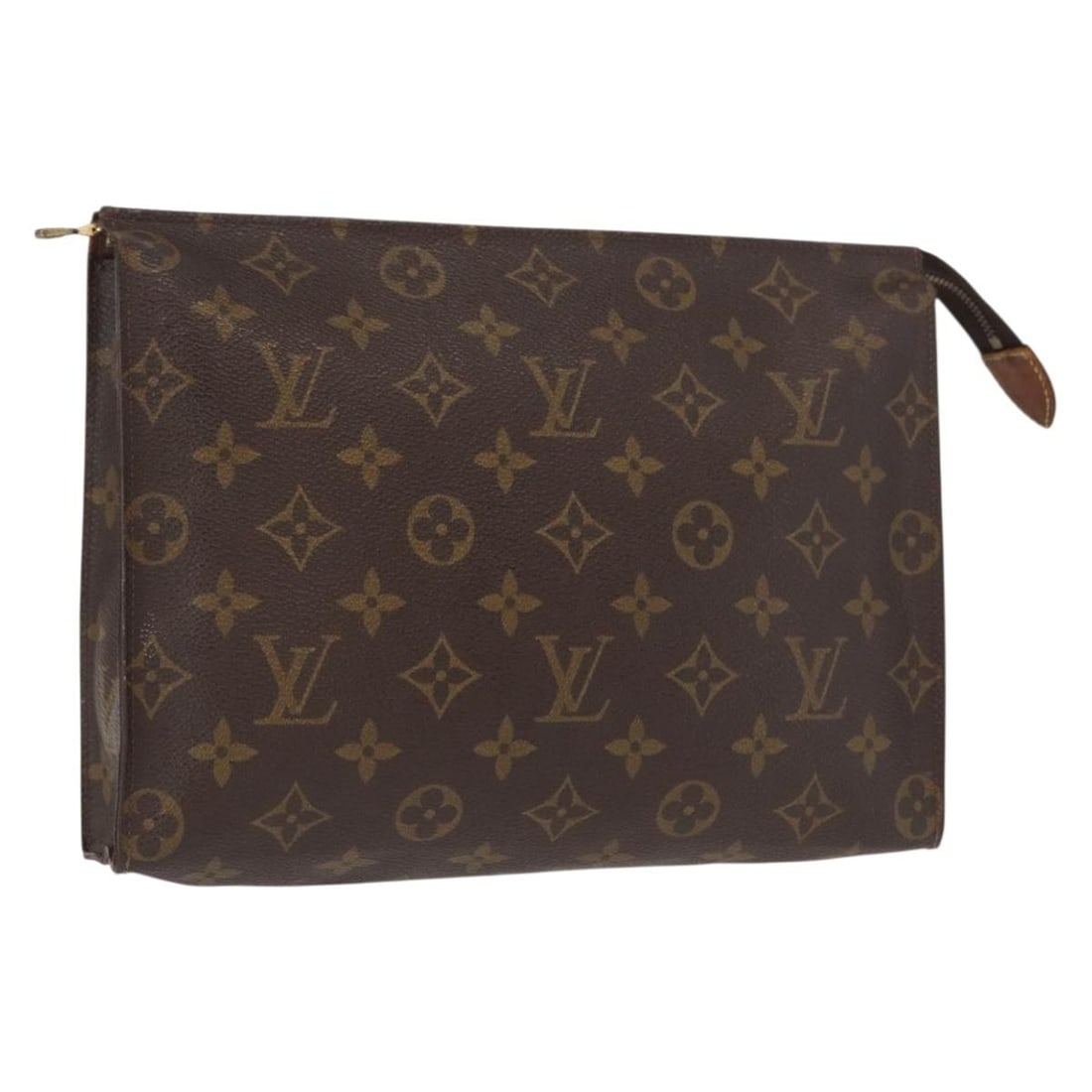 Louis Vuitton Monogram Canvas Poche Toilette 26 Cosmetic Pouch M47542: Louis Vuitton Monogram Canvas Poche Toilette 26 Cosmetic Pouch M47542 This Louis Vuitton Monogram Poche Toilette 26 pouch features the iconic monogram canvas exterior and is made in France. The pouch
