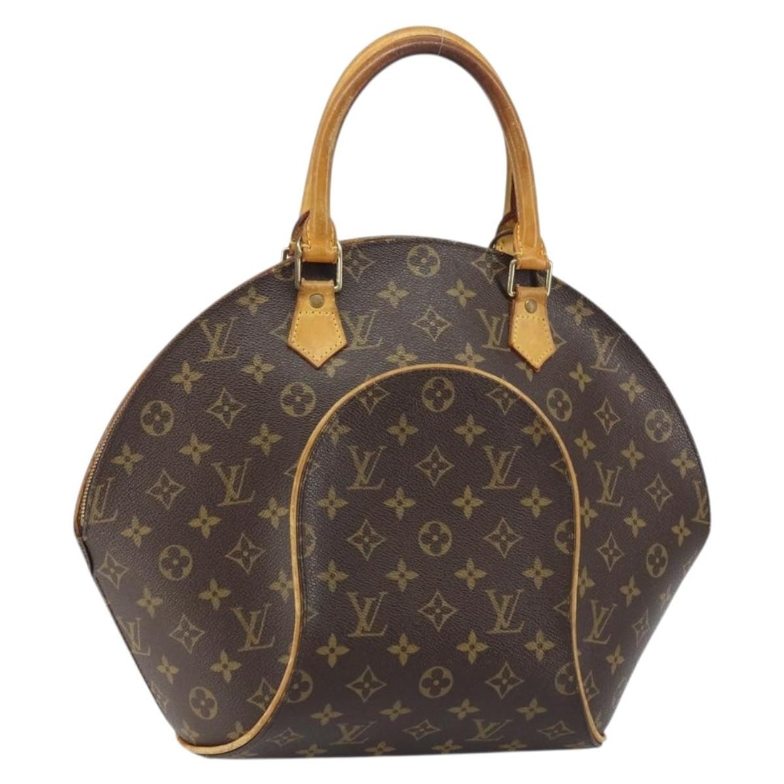 Louis Vuitton Ellipse MM Monogram Canvas Handbag M51126 France: Louis Vuitton Ellipse MM Monogram Canvas Handbag M51126 France This Louis Vuitton Monogram Ellipse MM handbag features the iconic monogram canvas exterior in a classic brown color. Crafted in France,
