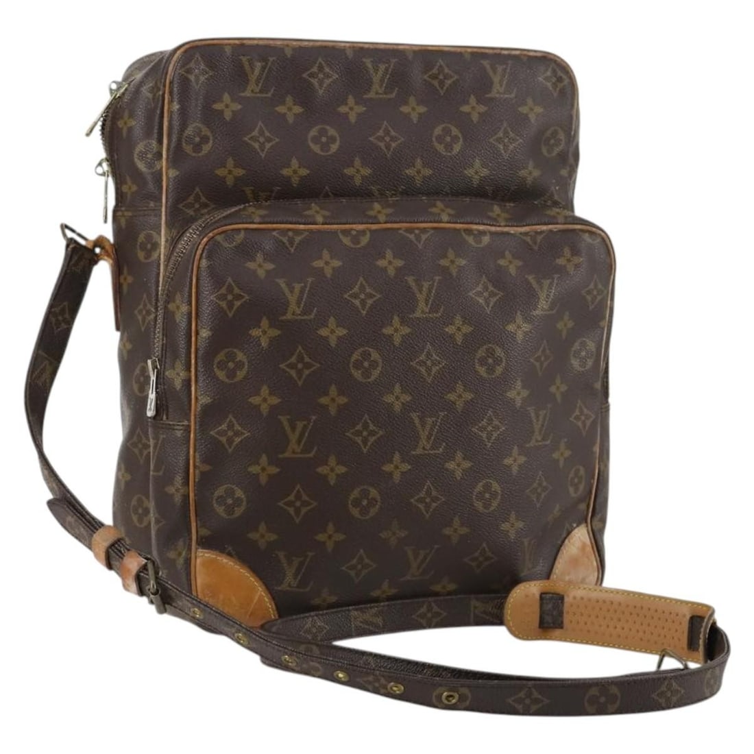 LOUIS VUITTON Monogram Amazon GM Shoulder Bag M45234 France Auth: LOUIS VUITTON Monogram Amazon GM Shoulder Bag M45234 France Auth Elevate your style with this authentic LOUIS VUITTON Monogram Amazon GM Shoulder Bag, a timeless accessory crafted from durable Monogra