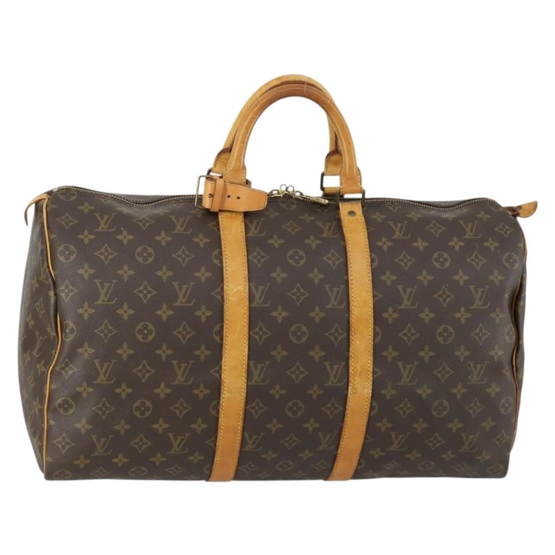 Louis Vuitton Keepall 50 Monogram Canvas Boston Bag M41426 France: Louis Vuitton Keepall 50 Monogram Canvas Boston Bag M41426 France This is a Louis Vuitton Monogram Keepall 50 Boston Bag, model M41426. Crafted from the iconic monogram canvas, this bag features a spa
