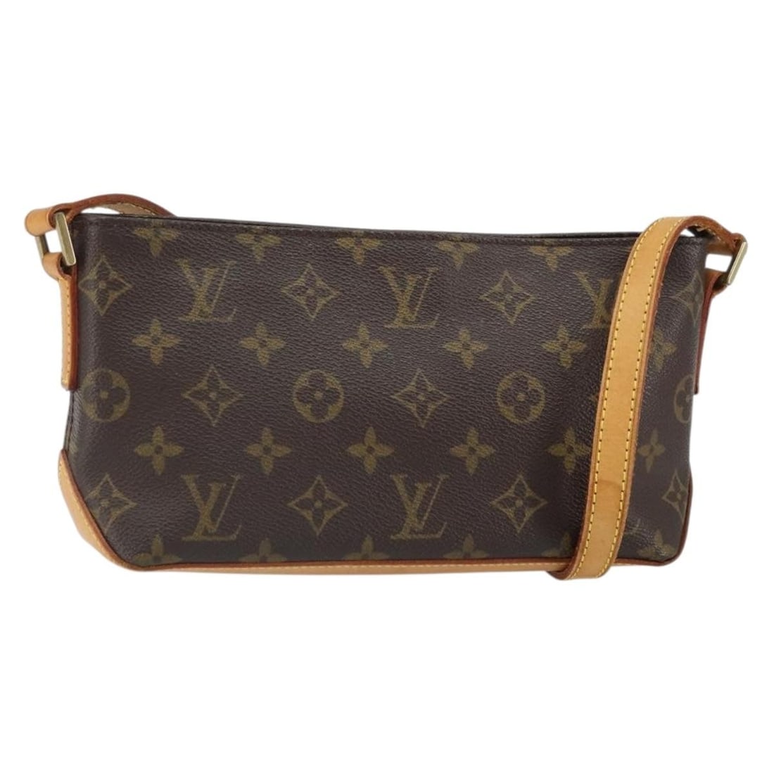 Monogram Canvas Trotteur Shoulder Bag by Louis Vuitton M51240: Monogram Canvas Trotteur Shoulder Bag by Louis Vuitton M51240 This Louis Vuitton Monogram Trotteur Shoulder Bag, model M51240, features the signature Monogram Canvas exterior and is crafted in France.