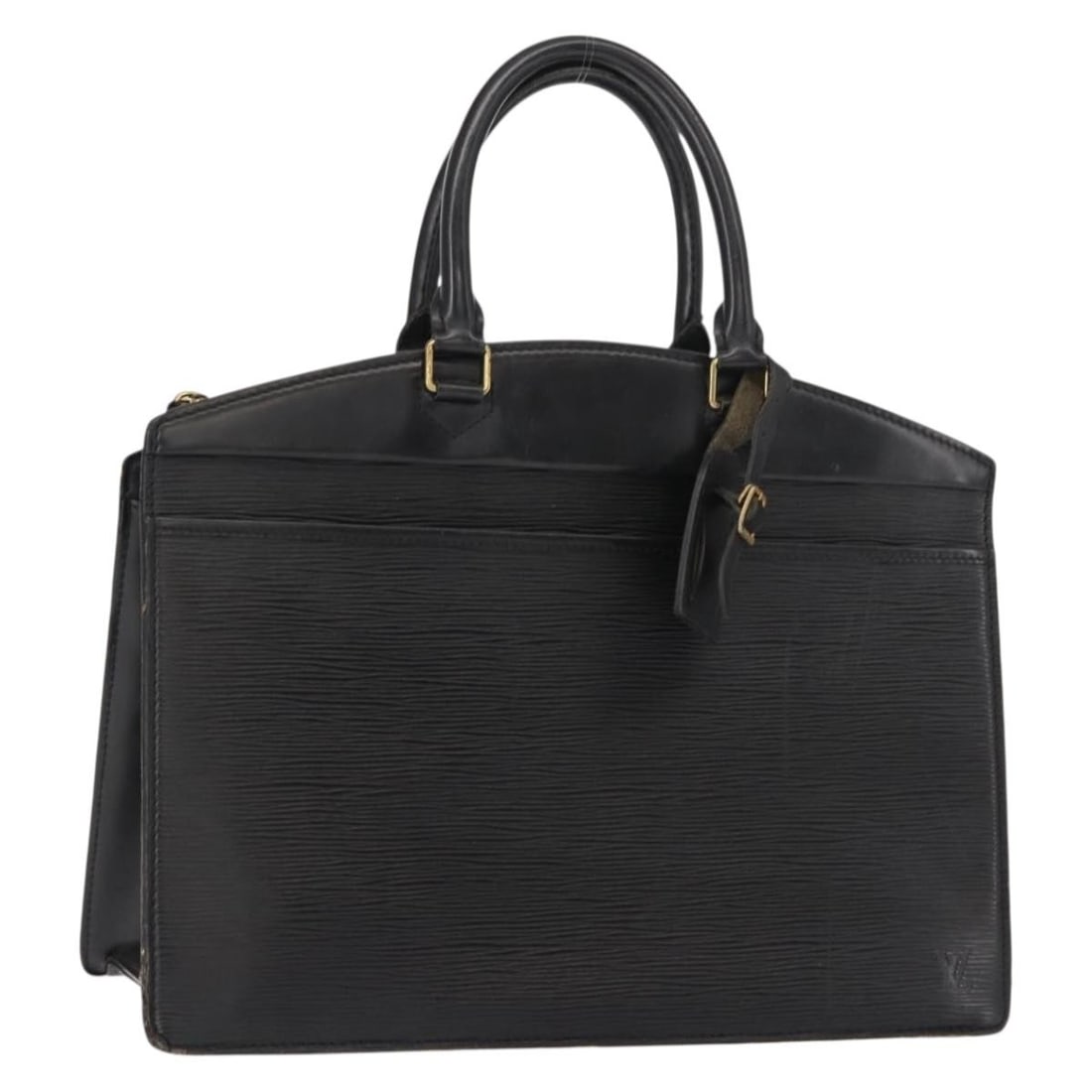 LOUIS VUITTON Epi Riviera Hand Bag Noir M48182 Auth: LOUIS VUITTON Epi Riviera Hand Bag Noir M48182 Auth This authentic Louis Vuitton Epi Riviera Hand Bag in Noir Black is a stylish accessory for any occasion. Crafted from durable Epi leather, it featur