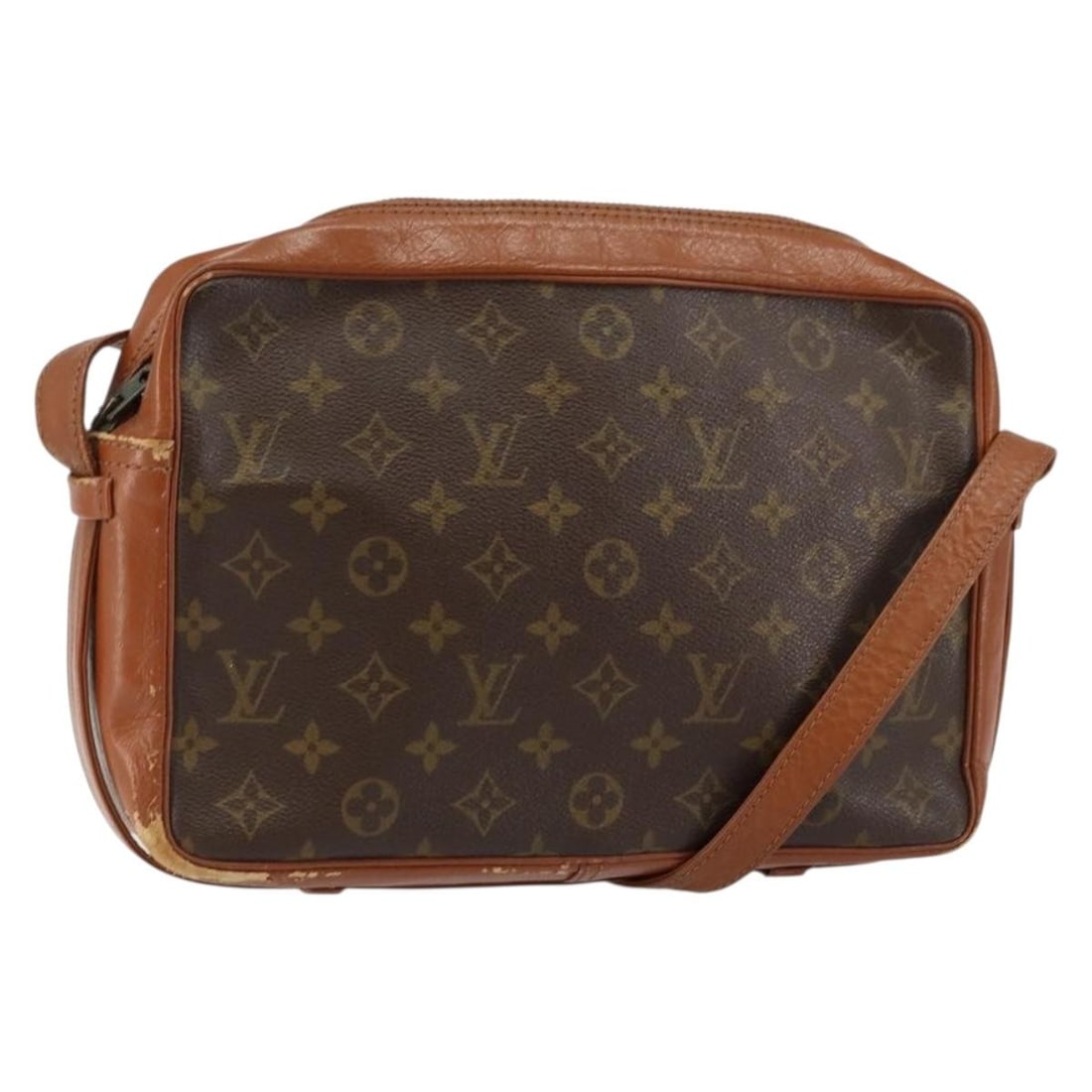 Louis Vuitton M51364 Monogram Canvas Shoulder Bag Made in France: Louis Vuitton M51364 Monogram Canvas Shoulder Bag Made in France This Louis Vuitton Monogram Sac Bandouliere shoulder bag features the iconic monogram canvas exterior with a classic shoulder strap. It